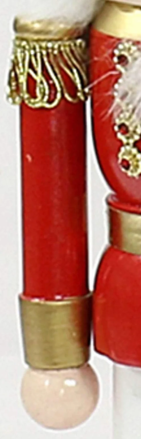 Dekohelden24 Nussknacker Soldat in rot klassisch, ca. 20 cm