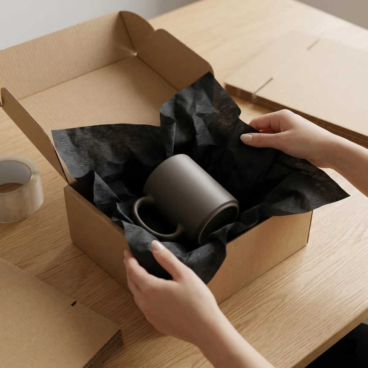 CHUENKUK 228 Blätter 50 x 70cm Schwarz Seidenpapier, 6 Packungen Seidenpapier Verpackungsmaterial, Packseide Tissue Paper für Geschenkpapier Füller, Blumen, Kunsthandwerk und DIY Basteln Verpacken
