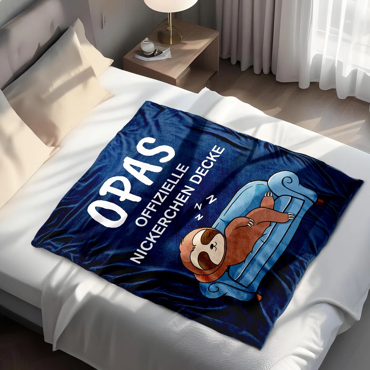 Opa Geschenk - Kuscheldecke Geschenke für Opa zum Geburtstag Vatertag Valentinstag Weihnachten, Geburtstagsgeschenk Ostergeschenk Vatertagsgeschenk