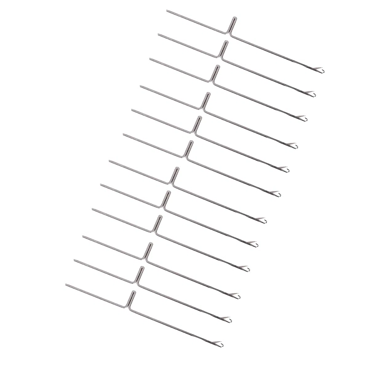 ANGGREK 50 Stück Strickmaschinennadeln aus Stahl, Zubehör für Webwerkzeuge, Passend für KH821, KH831, KH851, KH868, KH860, KH871, KH881, KH891, KH892, KH893, KH894, KH930, KH940, KH970,