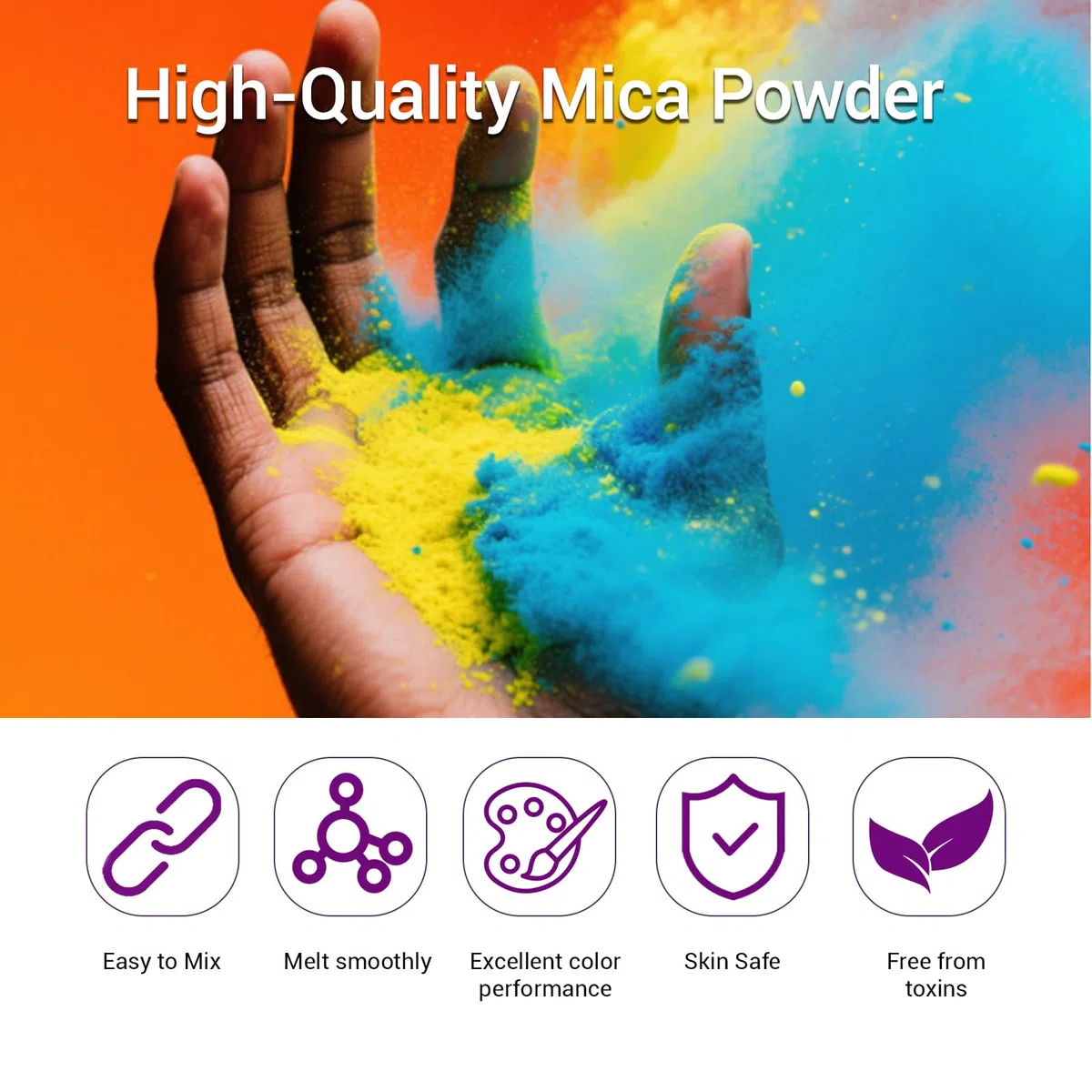 Epoxidharz Farbe Mica Pulver,24 Farben * 10g, Hochwertige Farbpigmente für Gießpulver – Ideal für kreative Projekte wie Seifenfarbe, Resin, Kerzen, Badebomben, Schmuck und Schleim.