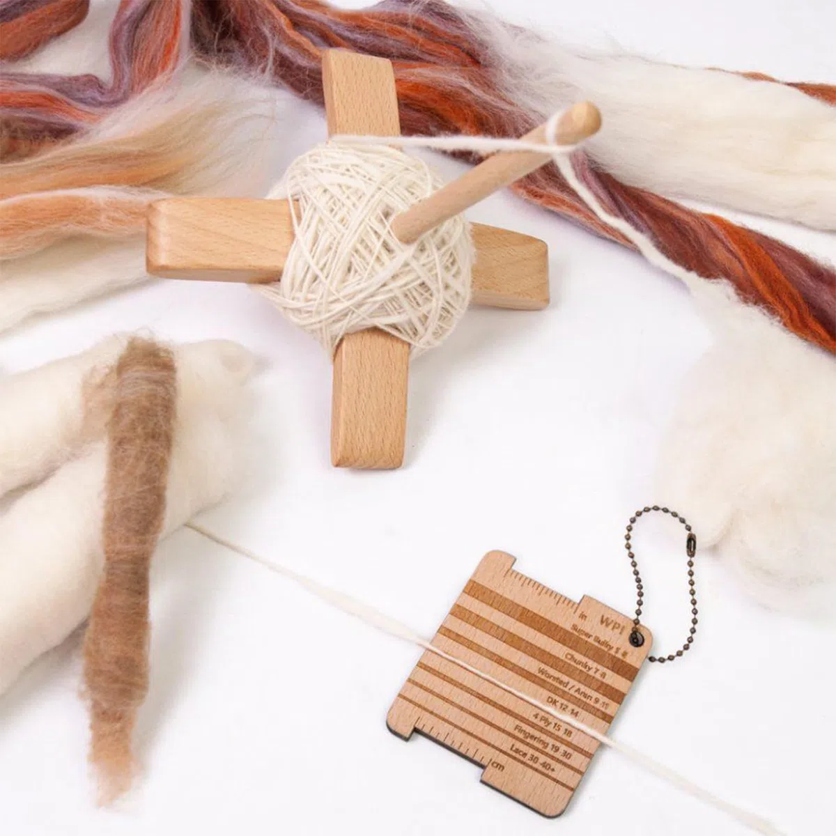 Drop Spindle Handspindel Spinnrad Zum Spinnen Für Wolle Yarn Drop Spindle Top Quirl Spin Holzspindel Kit Handspinnen Wolle Spinner Pflanzenfaser Spinnen Für Anfänger