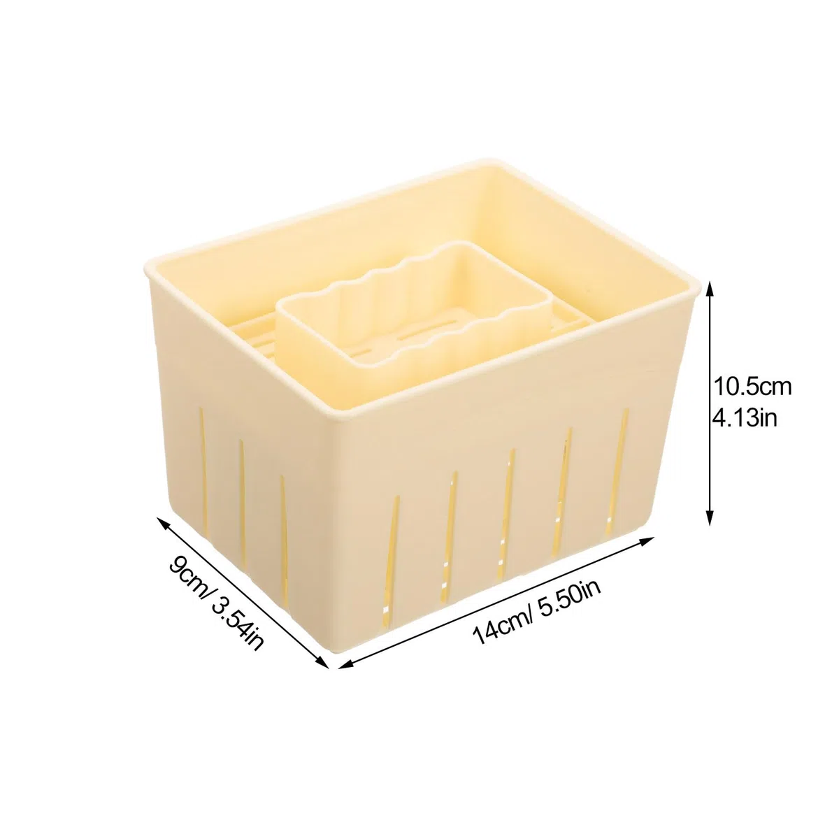 Cabilock 3Er Set Tofu Pressform Mit Deckel Kunststoff Tofu-Hersteller Käsepresse Für Hausgemachte Herstellung Küchenzubehör