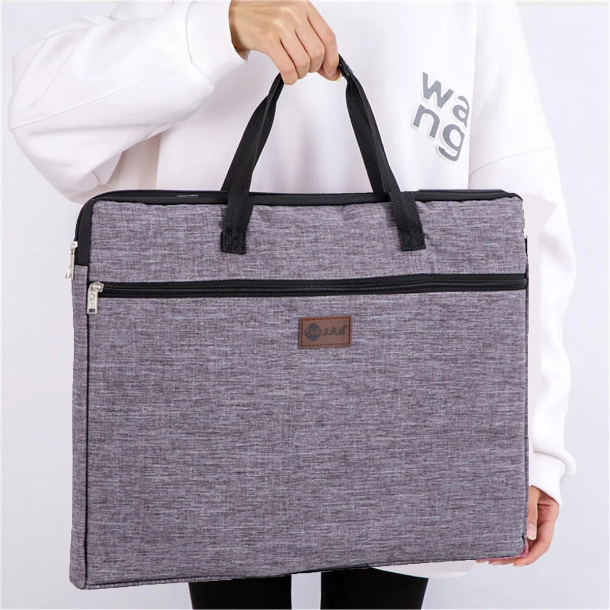 A3 Kunst-Portfolio-Tasche, Künstler-Portfolios, Tragetasche, Künstler-Portfolio, Tasche, Kunst-Tragetasche mit Griffen, für Kunst, Arbeit, Malerei, Ordner, Skizzenblock, Tasche, Tragetasche