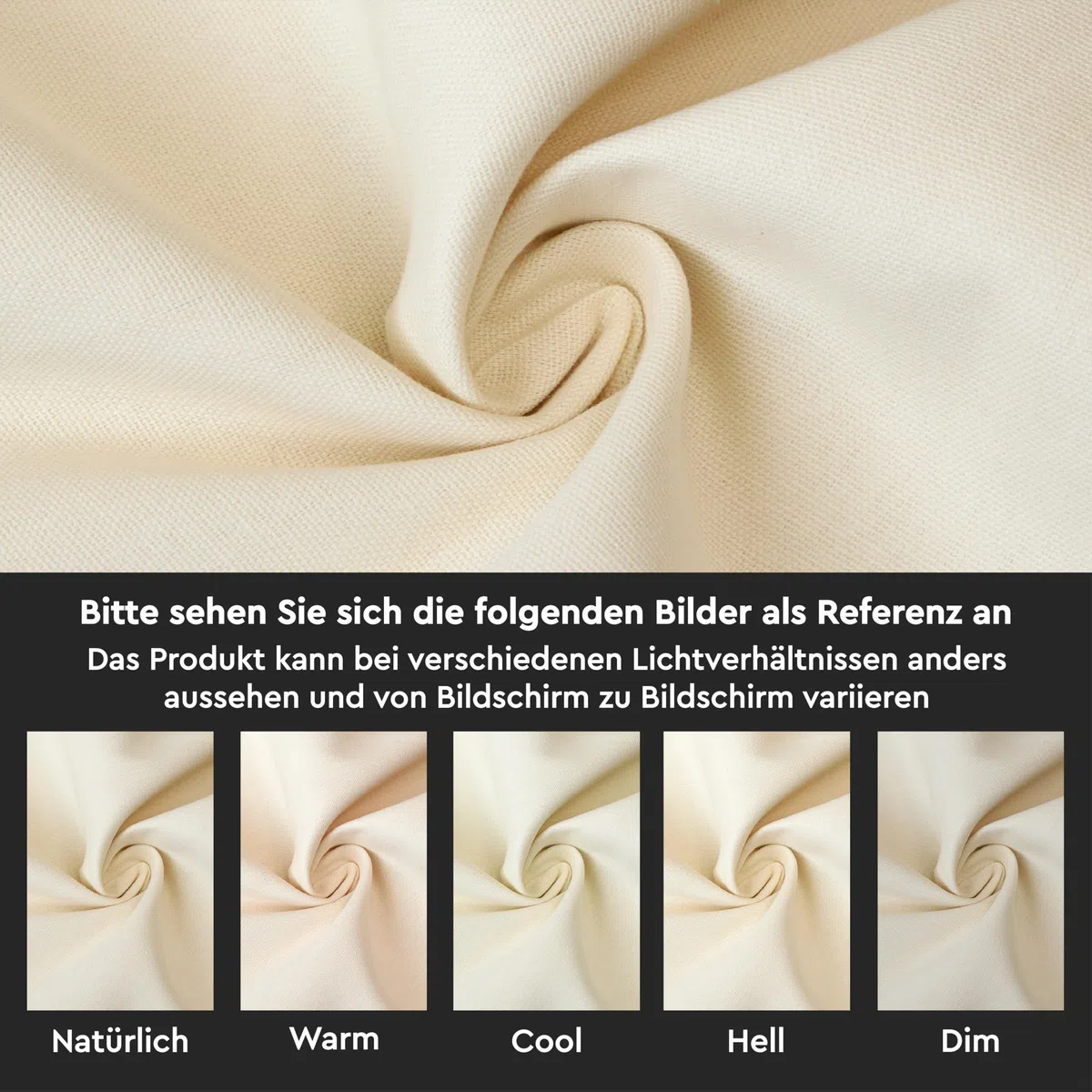 Encasa XO Stoffservietten Baumwolle 6er Set 43x43 cm | 180 GSM Baumwollservietten Natürlich | Waschbar & Wiederverwendbar | Servietten Stoff für Tischdeko, Hochzeit, Restaurant & Alltag
