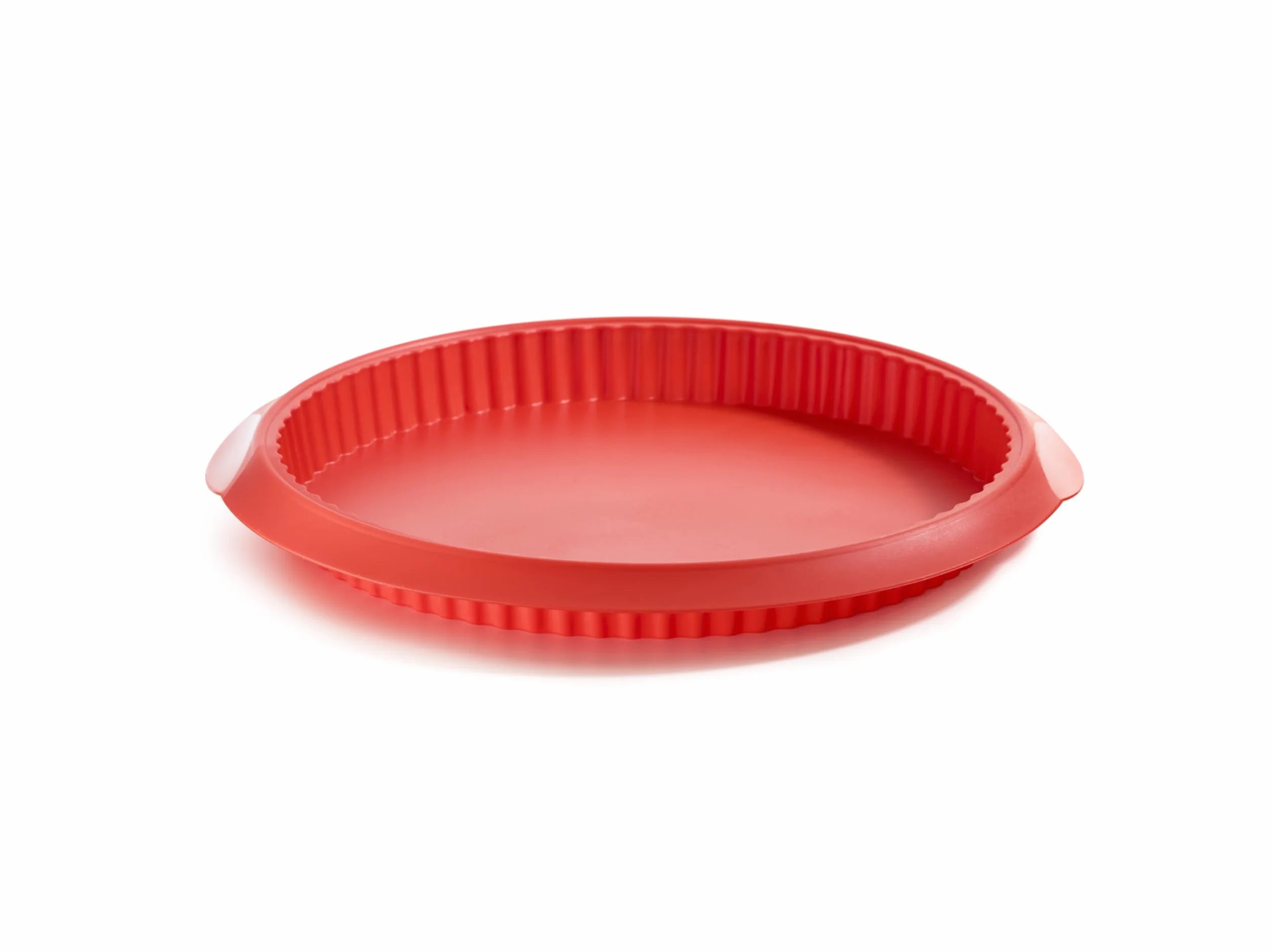 Lékué Quiche-Form, Silikon, rot, 28 cm