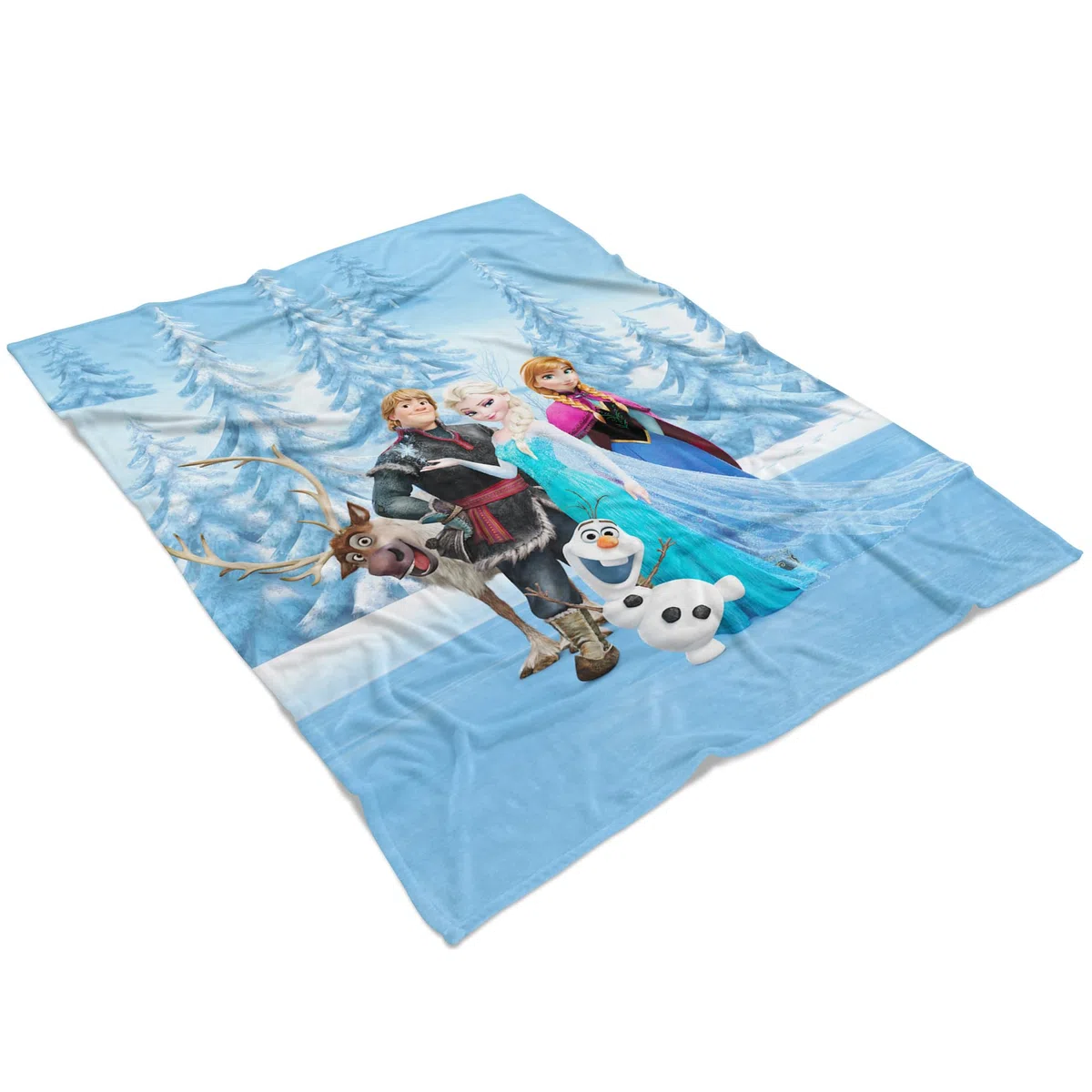 Große Frozen 2 Die Eiskönigin Sven Kuscheldecke 130 x 170 cm super weiche Fleecedecke Wohndecke Sofadecke Disney Anna Elsa Olaf Kristoff Arendelle Völlig unverfroren pass. zur Kinderbettwäsche