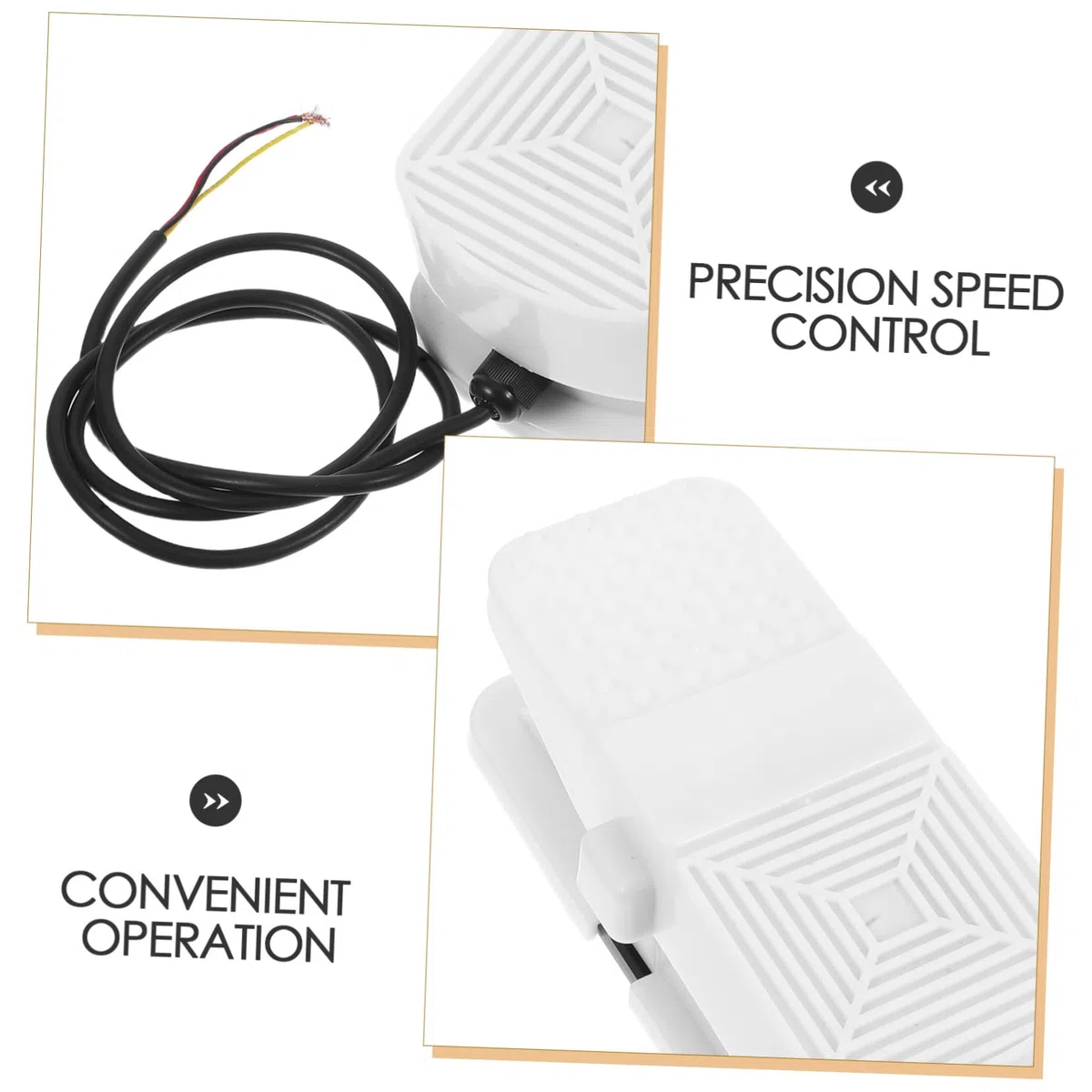 Fußpedal und Plug and Play Funktion ABS Töpfermaschinen Zubehör mit Präziser Geschwindigkeitsregelung für Keramikformmaschinen für Selbstgemacht Keramik zu Hause