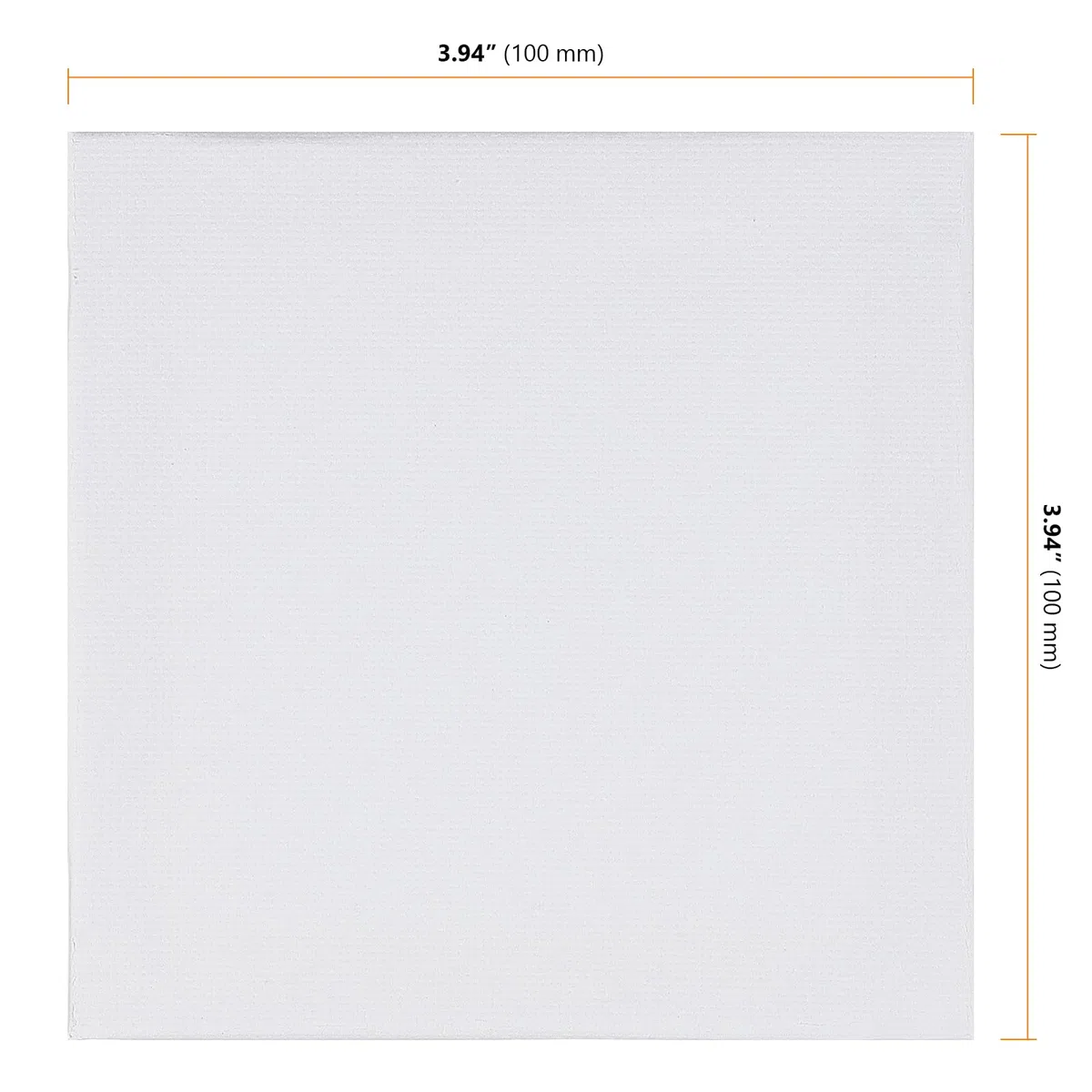 Mini Leinwand 10x10cm, 26 Stück Keilrahmen Set, Weiße Baumwoll Leinwände zum Bemalen, Malfertige Leinwände für Kunst und Handwerk