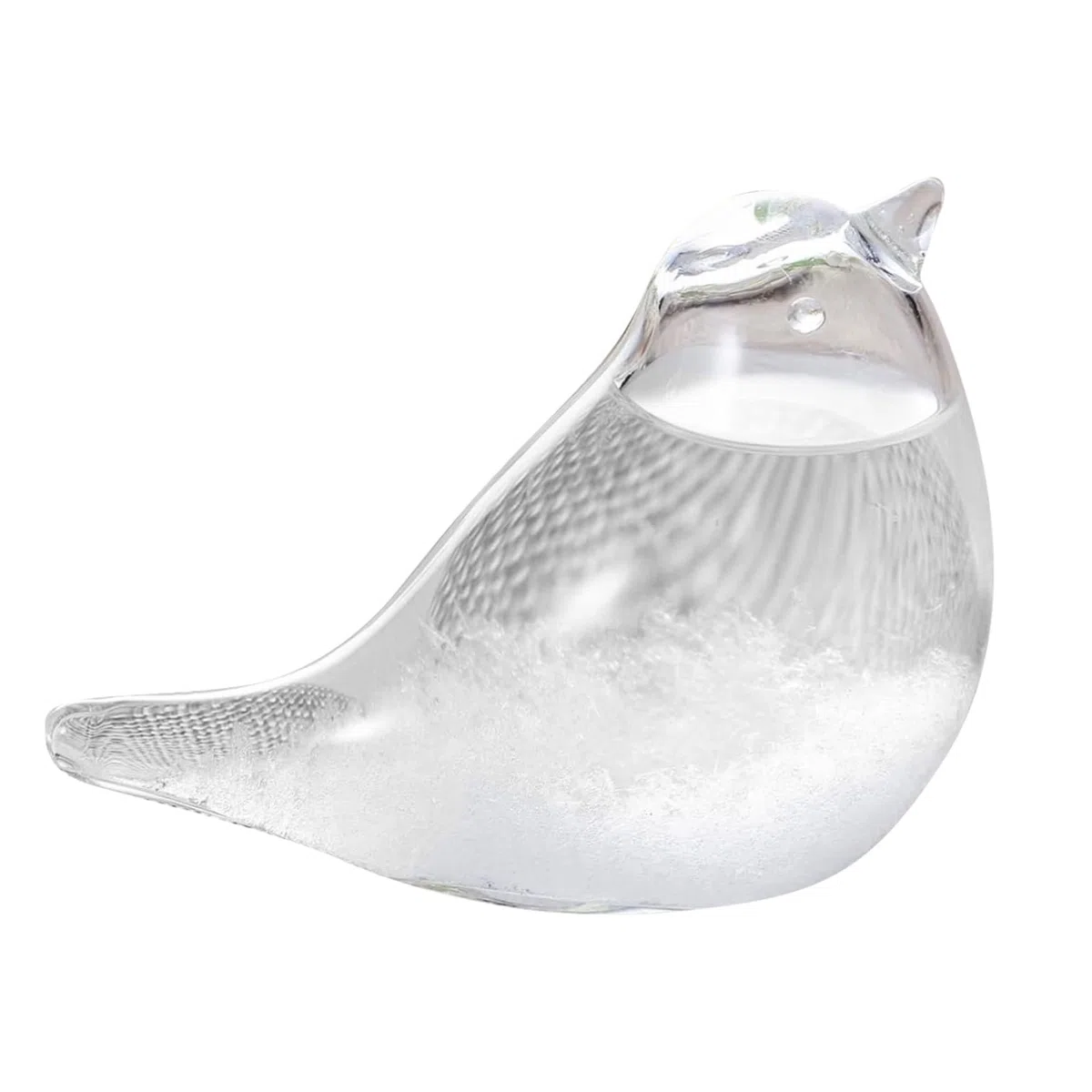 Sturmglas Wettervorhersage Kristall Wettervorhersage Flasche Wettervorhersager Sturmglas Sturmbarometer Wetterglas Tischplatte Vogel Dekor Barometer Glas Mini Handwerk Windspiele Windspiele