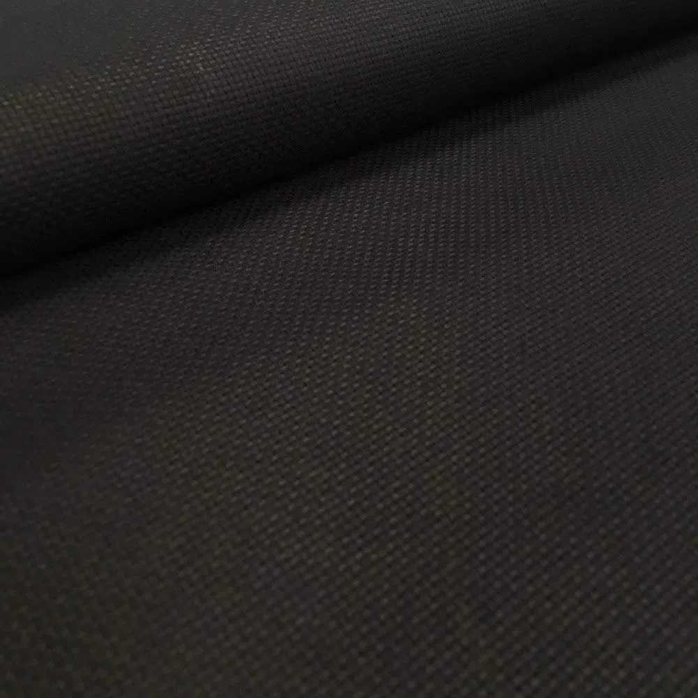Kt KILOtela - Aida-Stoff Kreuzstich, Kreuzsticharbeiten, Baumwollstoff, 5,5 Stiche/cm, 14 Counts, 50 cm Länge x 150 cm Breite, Schwarz