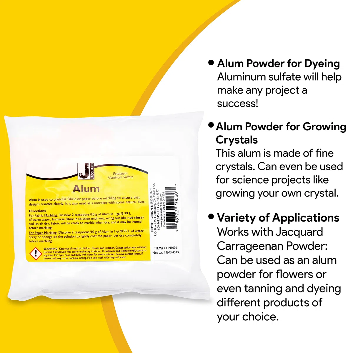 Jacquard Products Alum 1lb