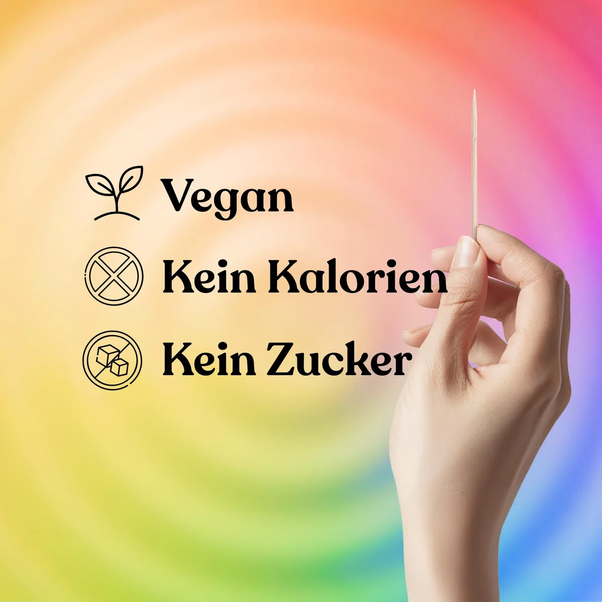pick'em Roter Zahnstocher Schlüsselanhänger [Carry CASE] – Nachfüllbarer Zahnstocher Behälter für unterwegs – Reiseetui für aromatisierte Holz-Zahnstocher