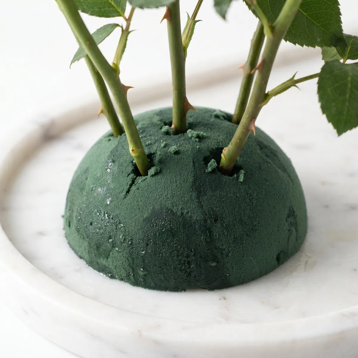 PartyKindom 9 StüCk Runde Steckschaumkugeln Nass Und Trocken Florist Schaum FüR DIY BlumensträUßE Hochzeiten Party Dekoration Vielseitiger Blumensteckschaum