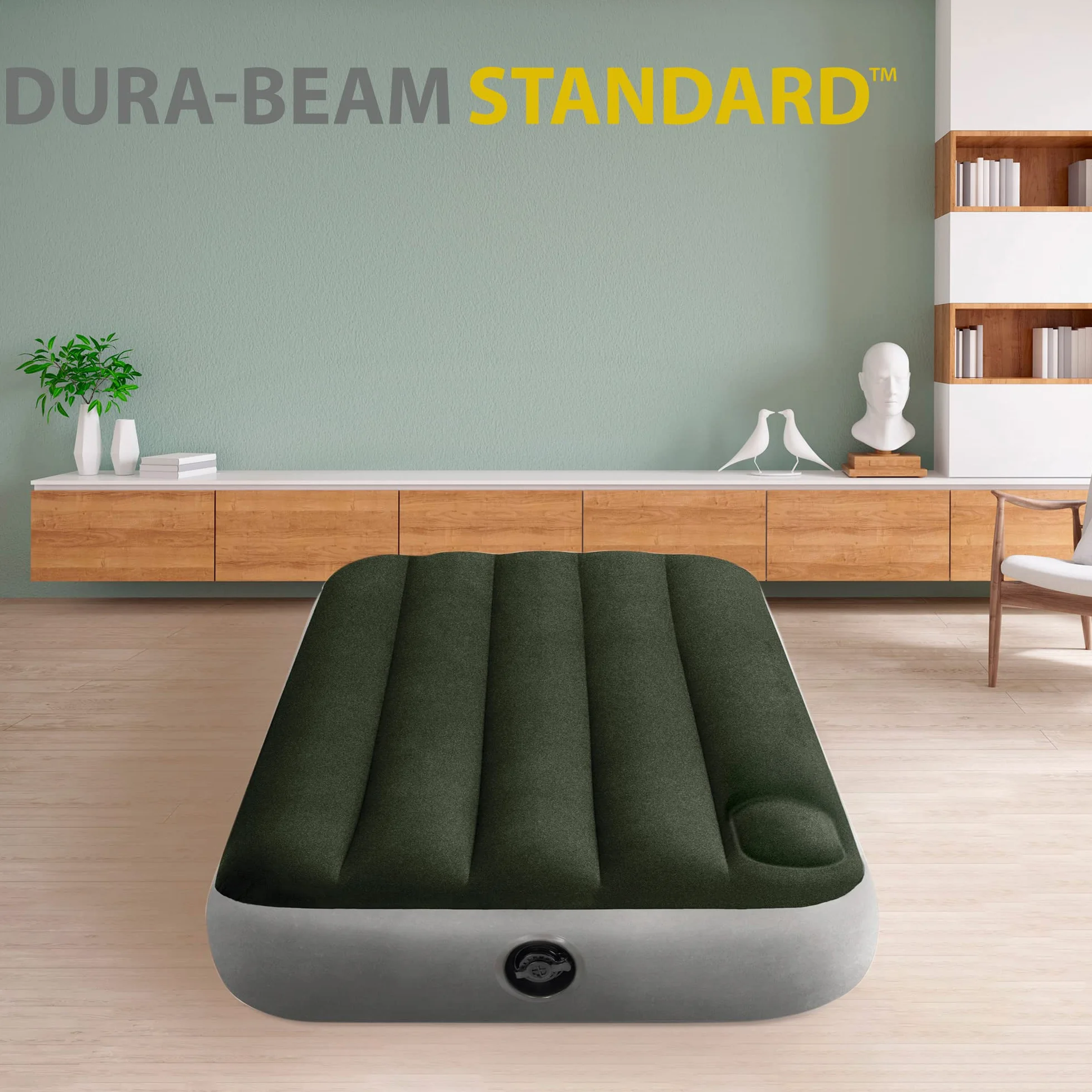 JR. TWIN DURA-BEAM DOWNY AIRBED WITH FOOT BIP