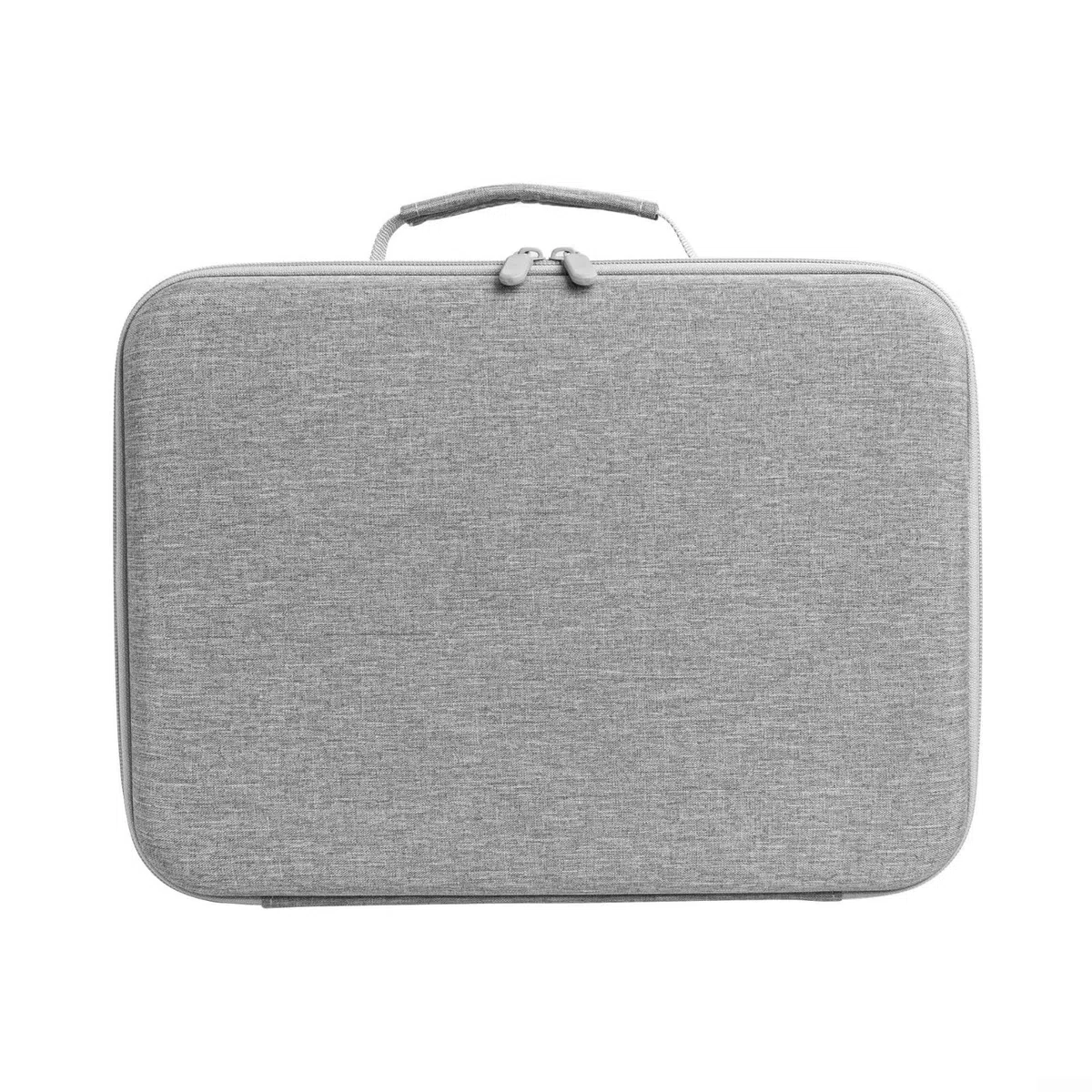 Eva-Aufbewahrungsbox, Tasche für Glasreinigungsroboter, für Ecovacs für WINBOT für Mini-Roboterreiniger-Zubehör, großes Fassungsvermögen, 35 x 25,5 x 8,5 cm (grau)