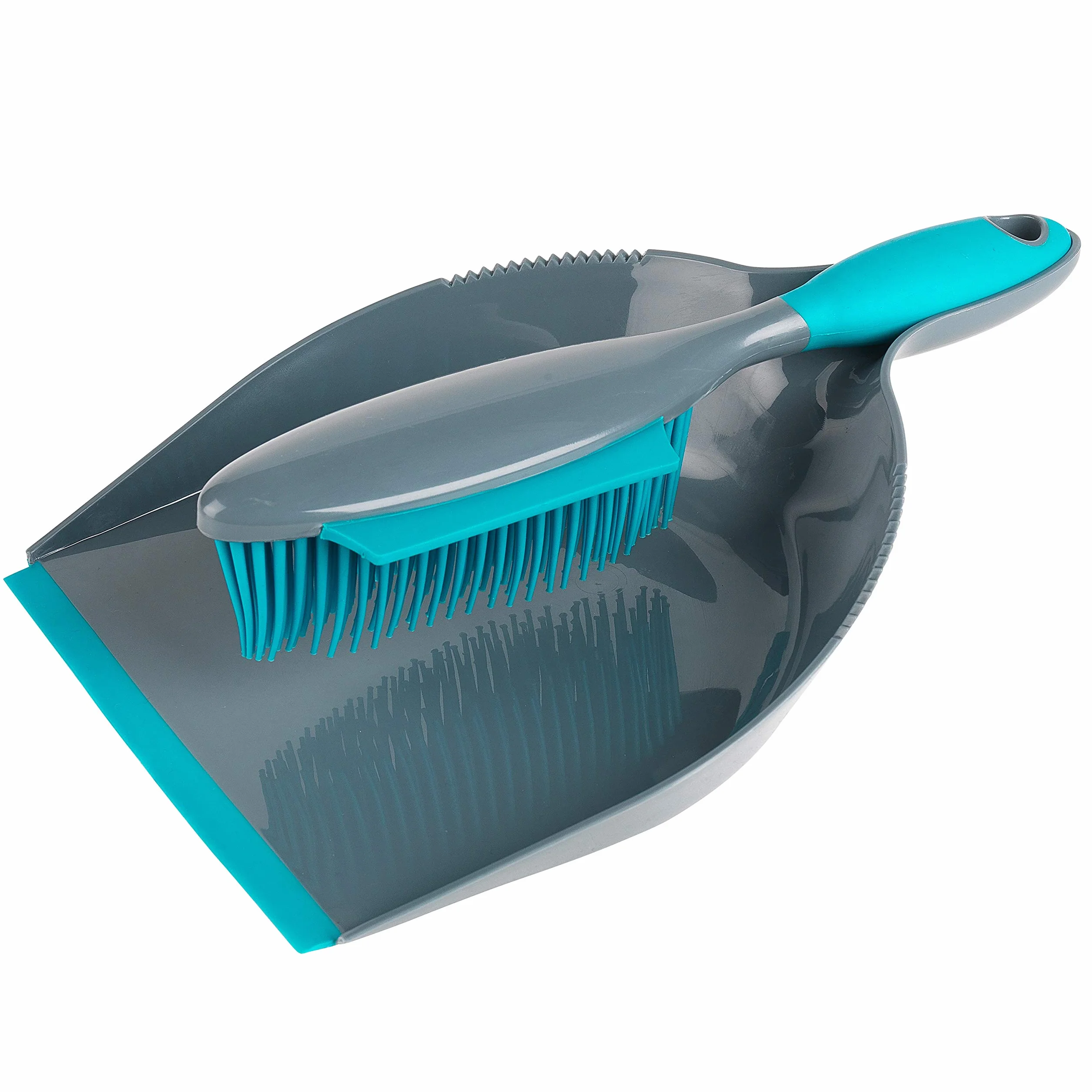Beldray Pet Plus+ Besen und Kehrschaufel-Set, Kehrgarnitur, Set aus Handfeger & Kehrblech, Schaufel und Besen-Set - Erfassen mühelos Staub, Tierhaare & Schmutz, für Haus, Büro & Flurreinigung