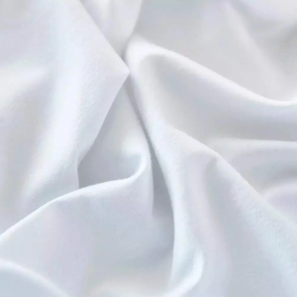Bettrock mit Rüschen Weiß/Beige/Grau Elastischer,seidig weich und faltenfrei, klassischer, stilvoller Look in Ihrem Schlafzimmer (Color : White, Size : 120 * 200+38cm)