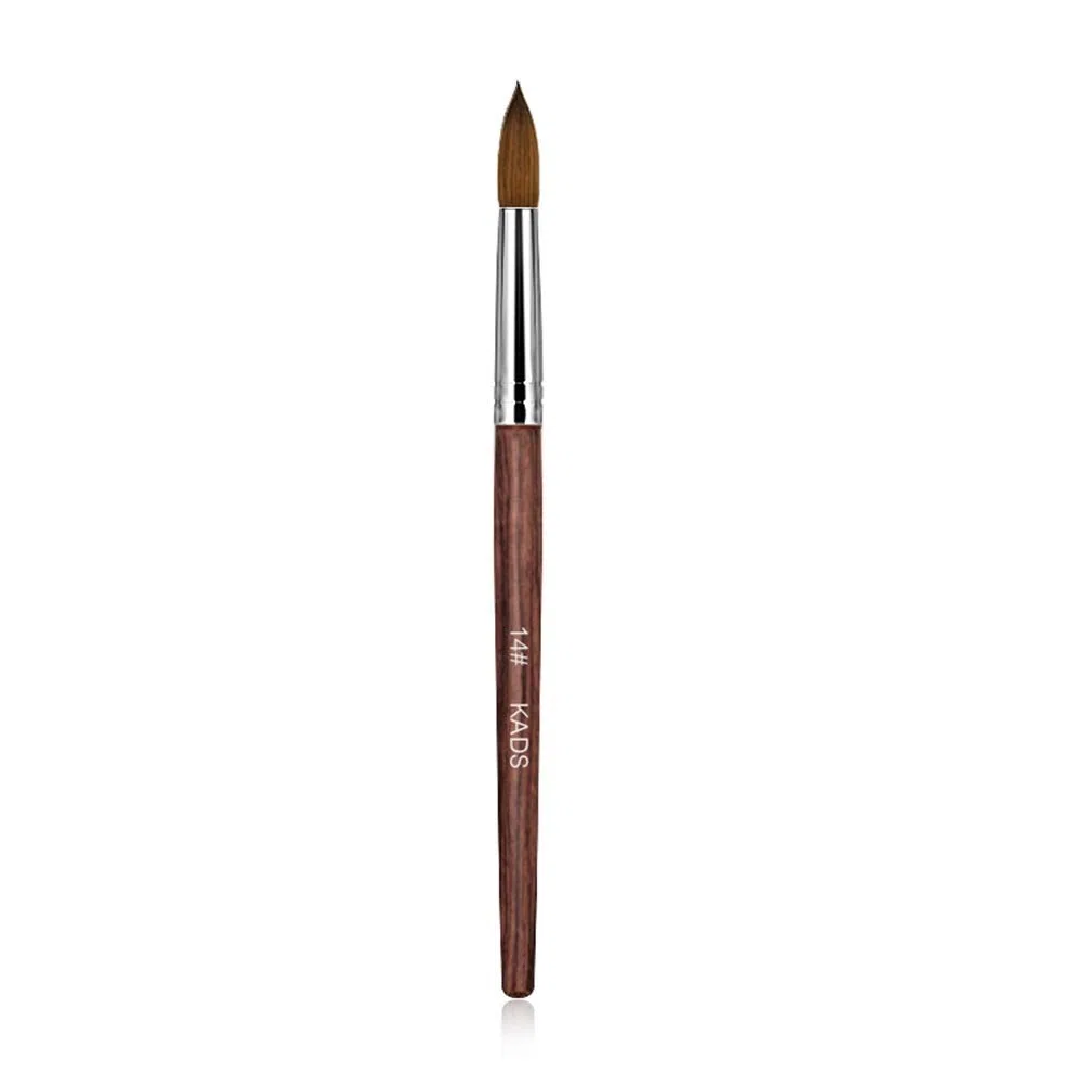 KADS 100% sable kolinsky brush Pinselset Künstler Malen Pinsel Set Rotmarderpinsel Aquarell Acryl Filbert Ölmalpinsel für Malerei Ölmalerei Wasserfarben Bürste (14#)