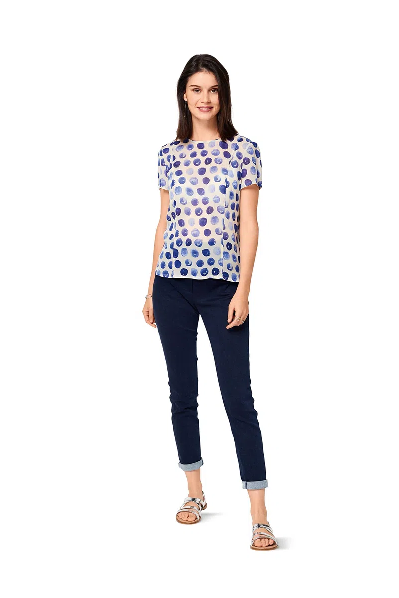 burda style Schnittmuster #6525 Damen Top und Bluse Gr. 34-46