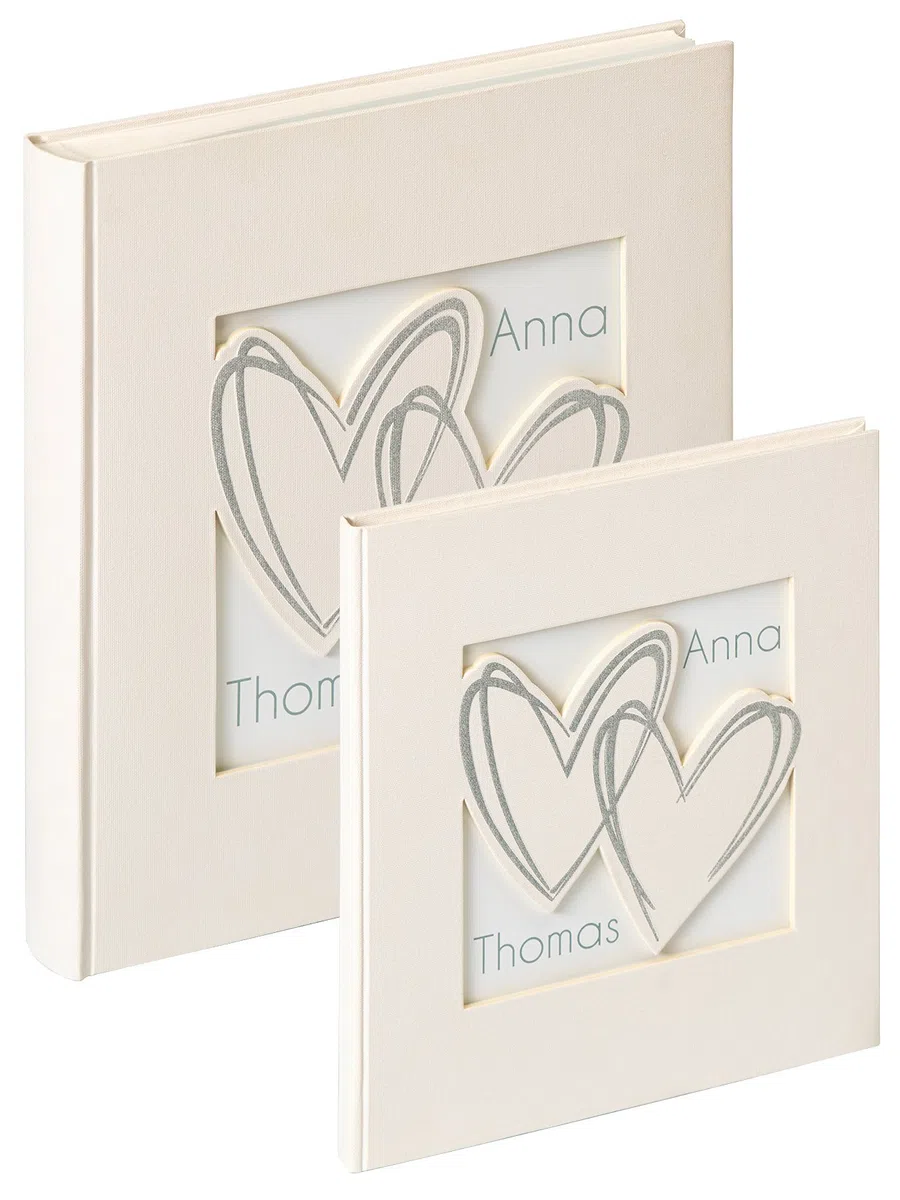 Walther UH-128 Hochzeitsalbum with All My Heart, 28 x 30.5 cm