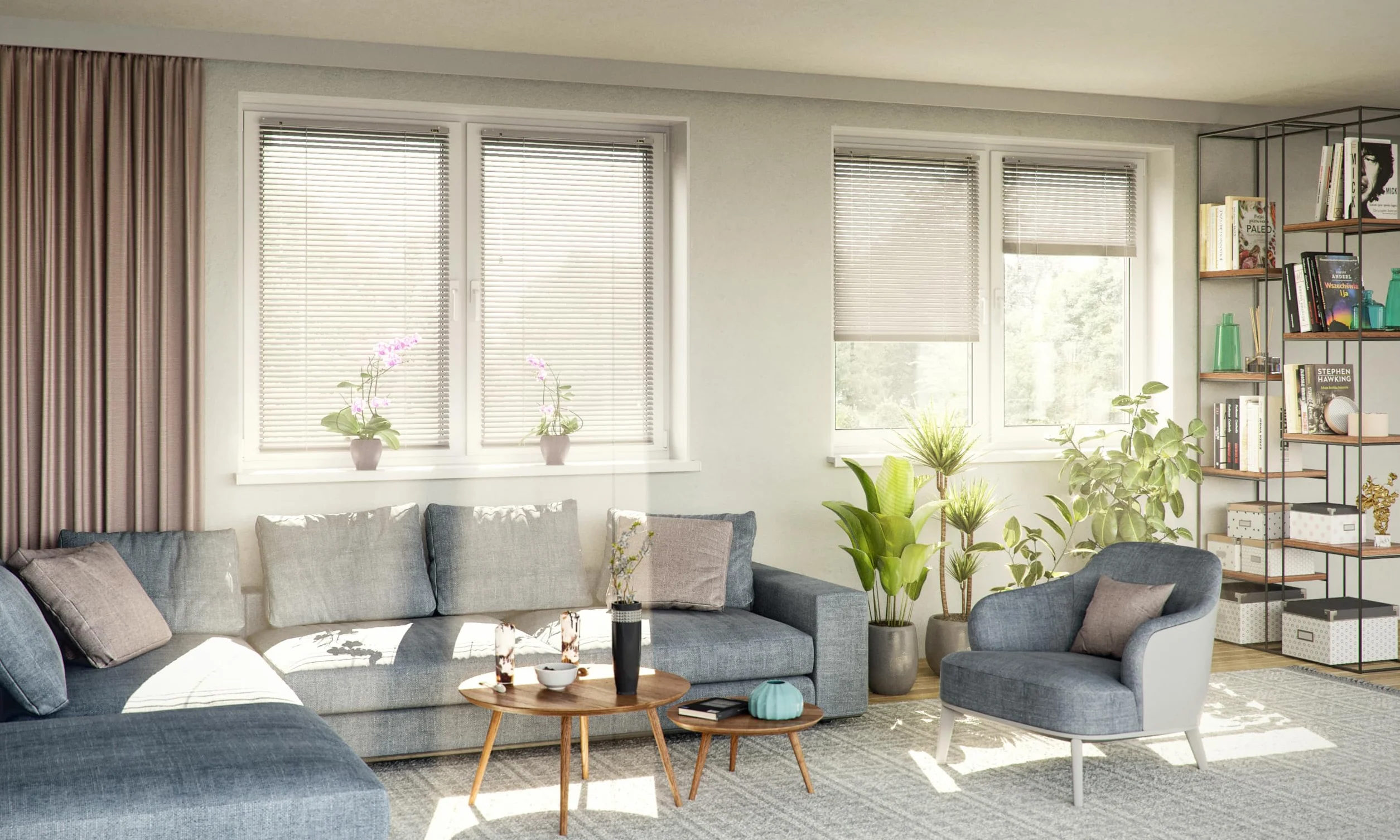 SONELLO Aluminium Jalousie 80cm x 100cm Weiß Alu Jalousie Klemmfix ohne Bohren Sichtschutz Blendschutz Lichtschutz Sonnenschutz für Fenster und Türen