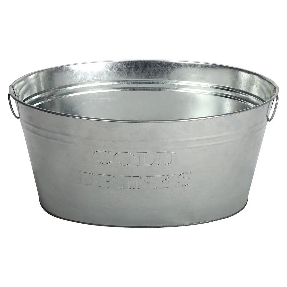 Zinkwanne Cold Drinks 50 x 23 x 35,5cm 24 Liter