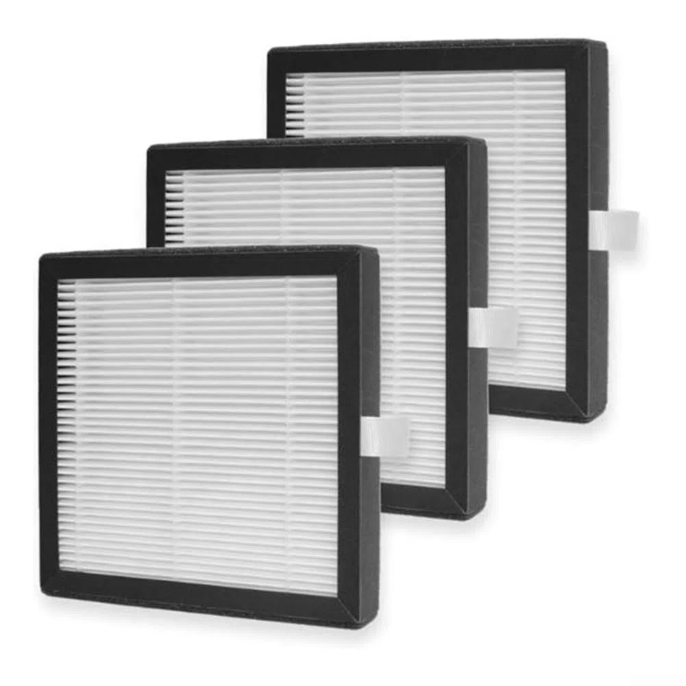 3er Pack Ersatz Hepa Filter für Afloia Q7 Luftreiniger Luftentfeuchter 2in1 - Waschbarer Vorfilter Kompatibel mit Afloia-q7 Modell Weiß/Schwarz