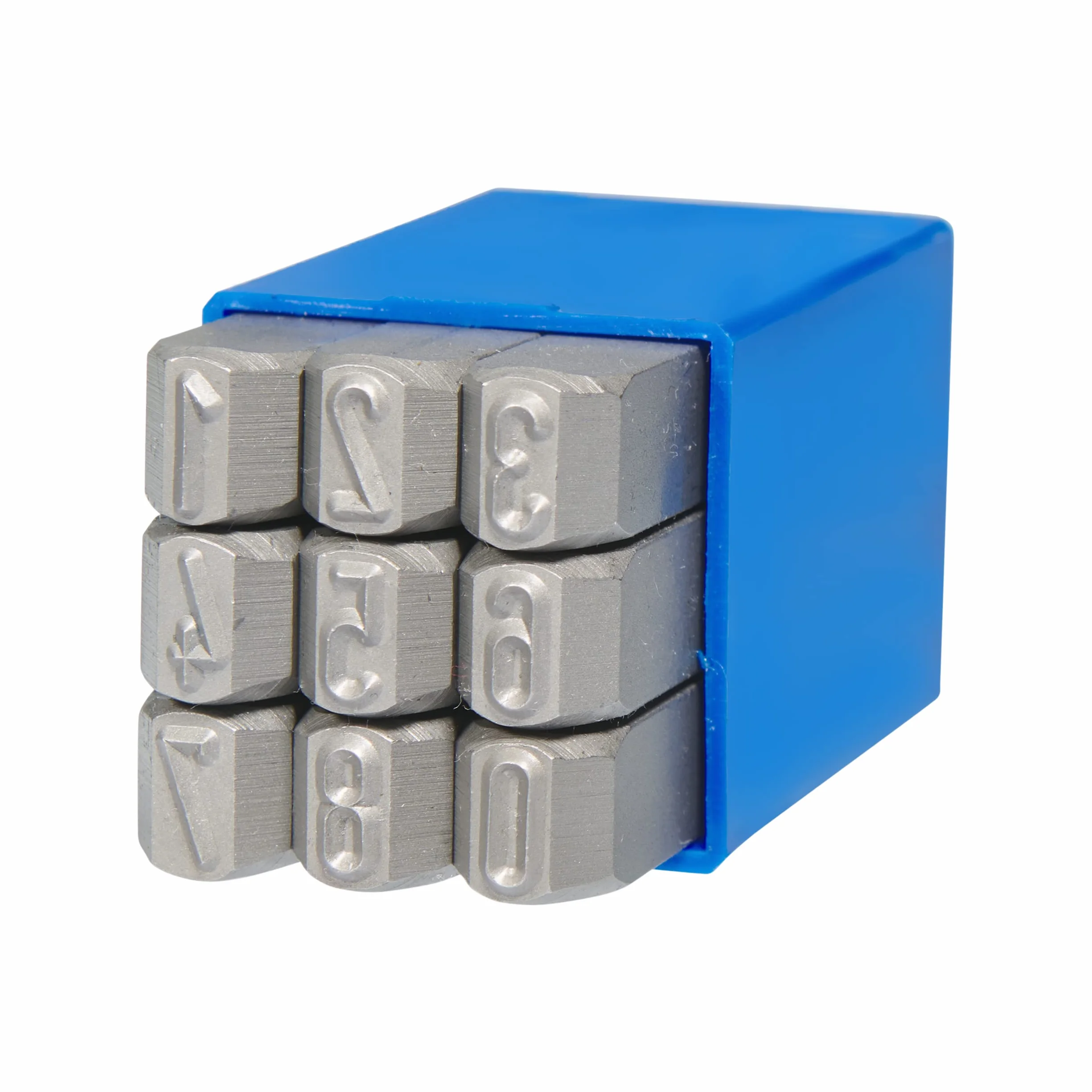 GRAVUREM-S Standard Schlagzahlen, Schlagstempel, Prägestempel, Einschlagzahlen - Zahlen 0-9 / 7mm
