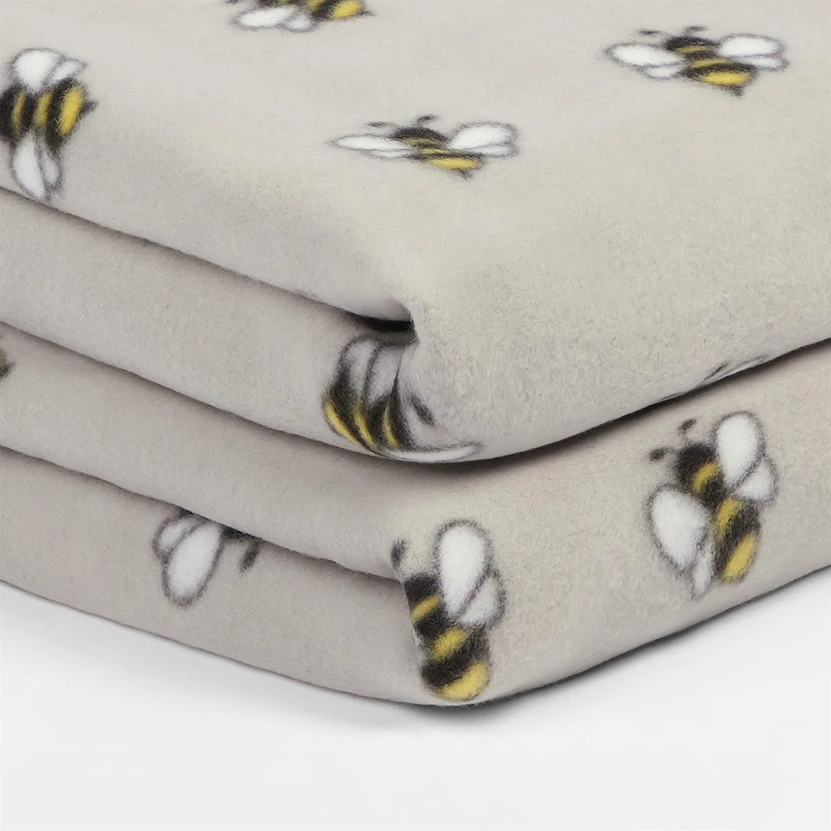 DREAMSCENE Fleece Sofa Decke - Picknickdecke, superweichfür Kindersofa, Bett, Garten, Baby Überwurf, Grau Wohn- & Kuscheldecken – 120 x 150 cm