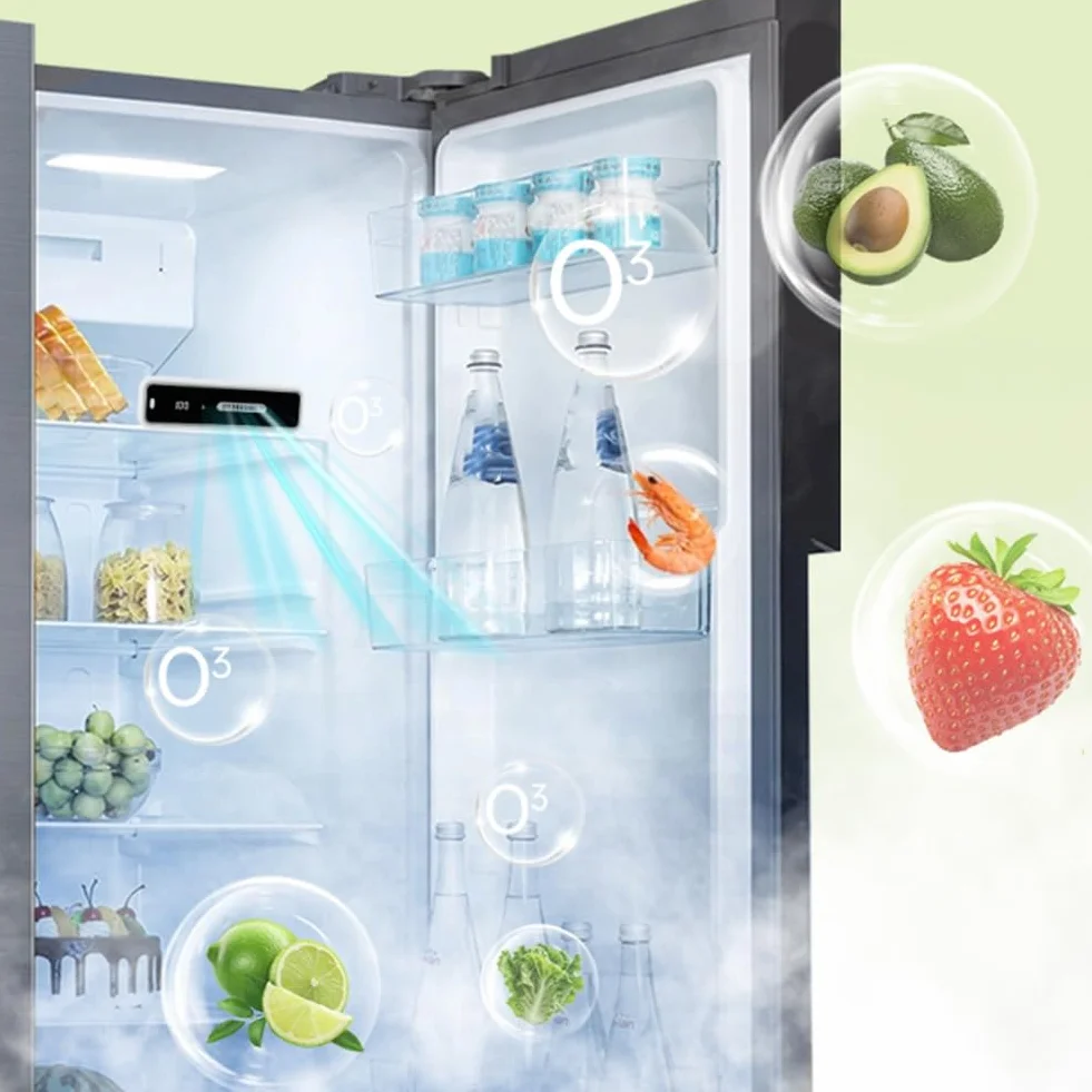 Correa Mini-USB-Kühlschrank-Deodorant mit LED-Anzeige, Wiederaufladbarer Kühlschrank-Deodorant, Wiederverwendbar