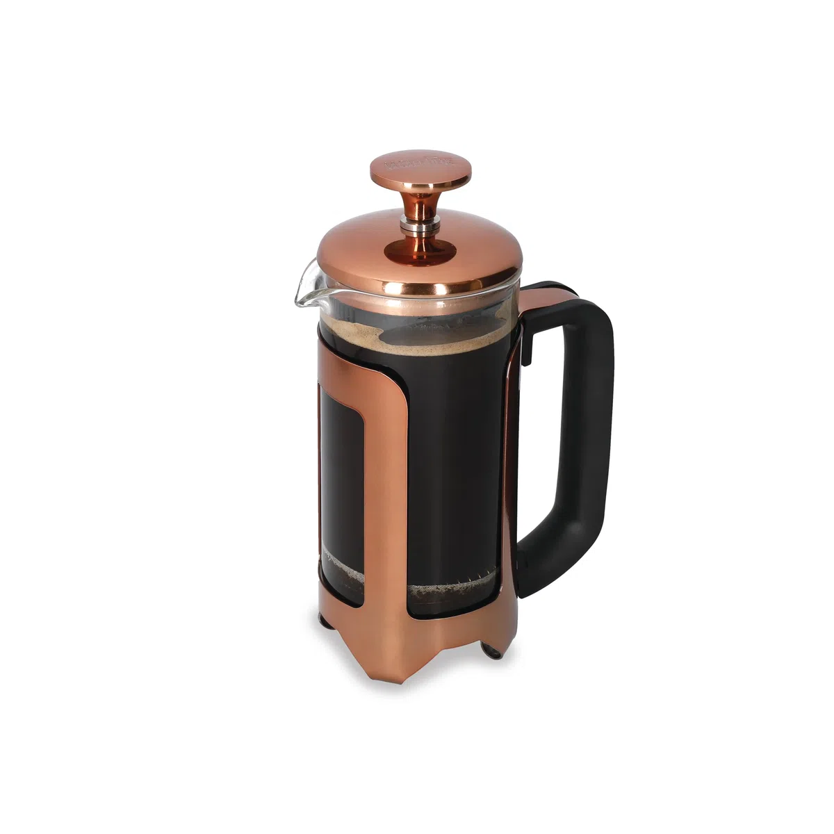 La Cafetière Roma Kaffeezubereiter, French Press, Edelstahl, Kupferfarben