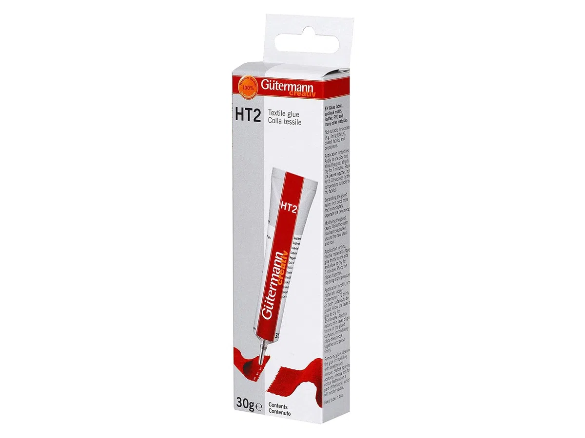 5 Tuben GÜTERMANN Textilkleber HT2, 30g