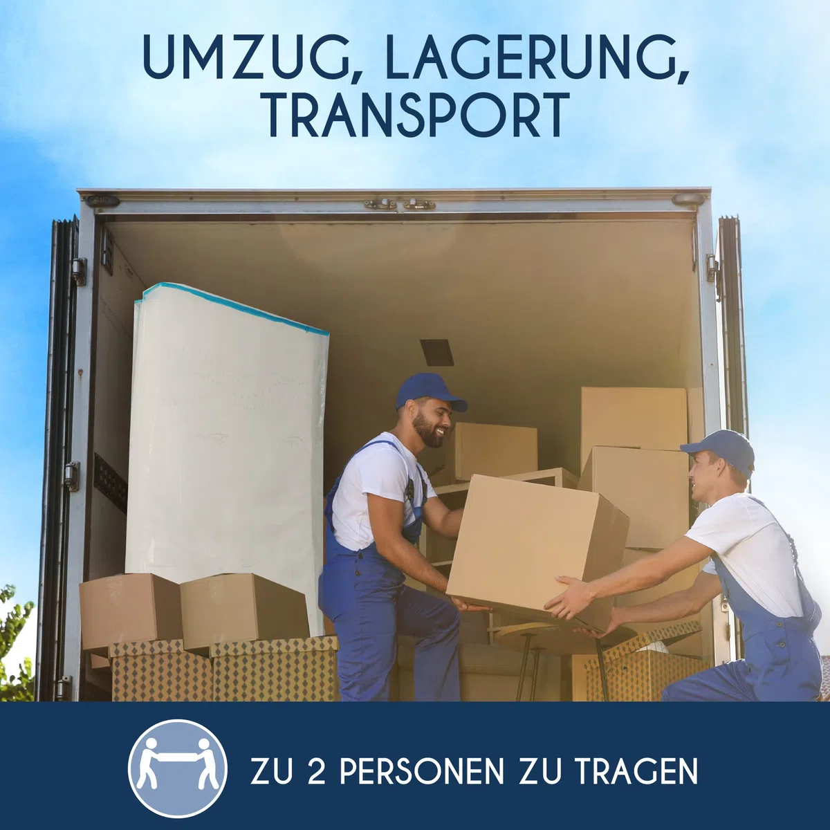 Dreamzie Matratzenhülle 90 x 200 – Mit Reißverschluss, Wiederverwendbares Plastik | Ideal für Matratzenhülle Umzug oder Lagerung