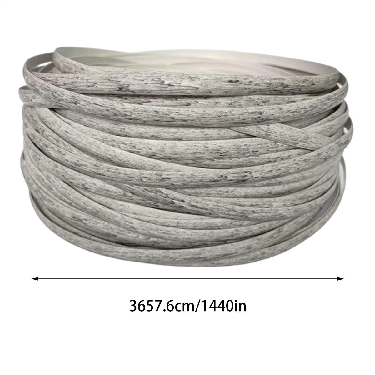Reparaturset aus Korbgeflecht: 36,5 m Rolle aus synthetischem Rattan mit Webbändern, wasserdicht und UV-beständig, flexibles Material für die Reparatur von Möbeln und Projekten