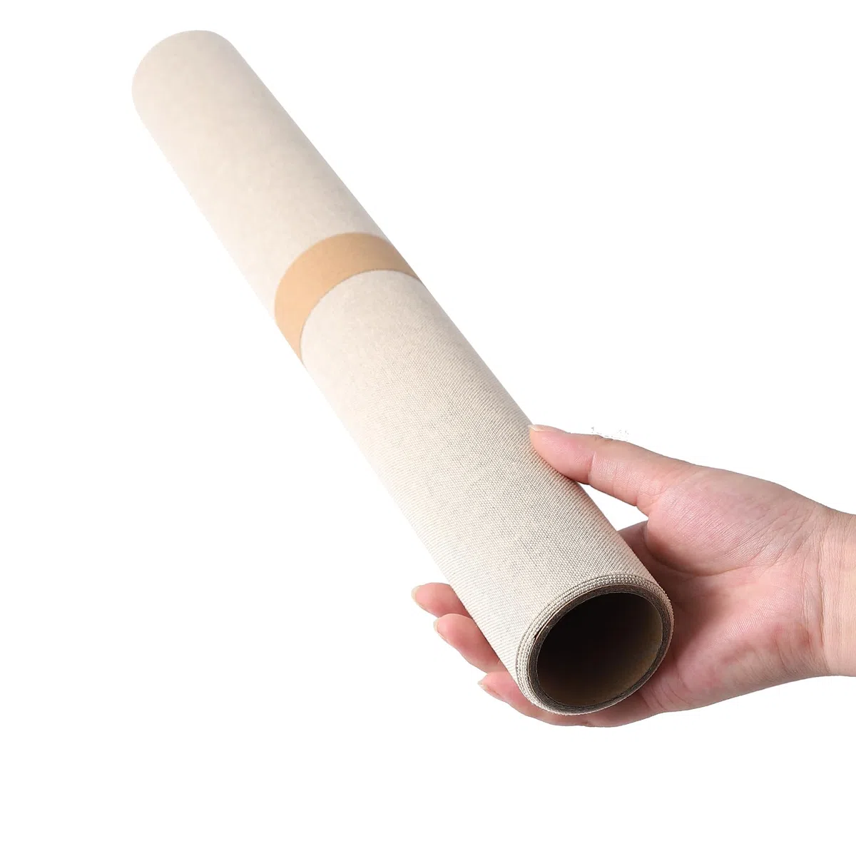 Wooqu Buchtuch, natürliche Leinenoberfläche und Papierrückseite, einfach zu bedienen, stark, 43,2 x 73,7 cm, zum Buchbinden, Blaue Mischung