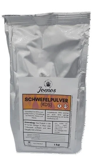 Schwefelpulver (Kaliumdisulfit) Arauner zur Gesunderhaltung des Weines, 1 kg