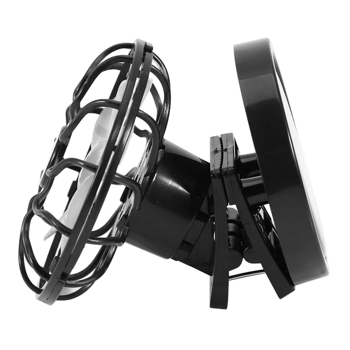 Solar-Clamp/Holder-On-Mini-Ventilator, Tragbarer Kühler für Outdoor-Camping-Reisen, Keine Batterie Erforderlich, Solarenergie, Kühle Brise Zum Wandern, Angeln