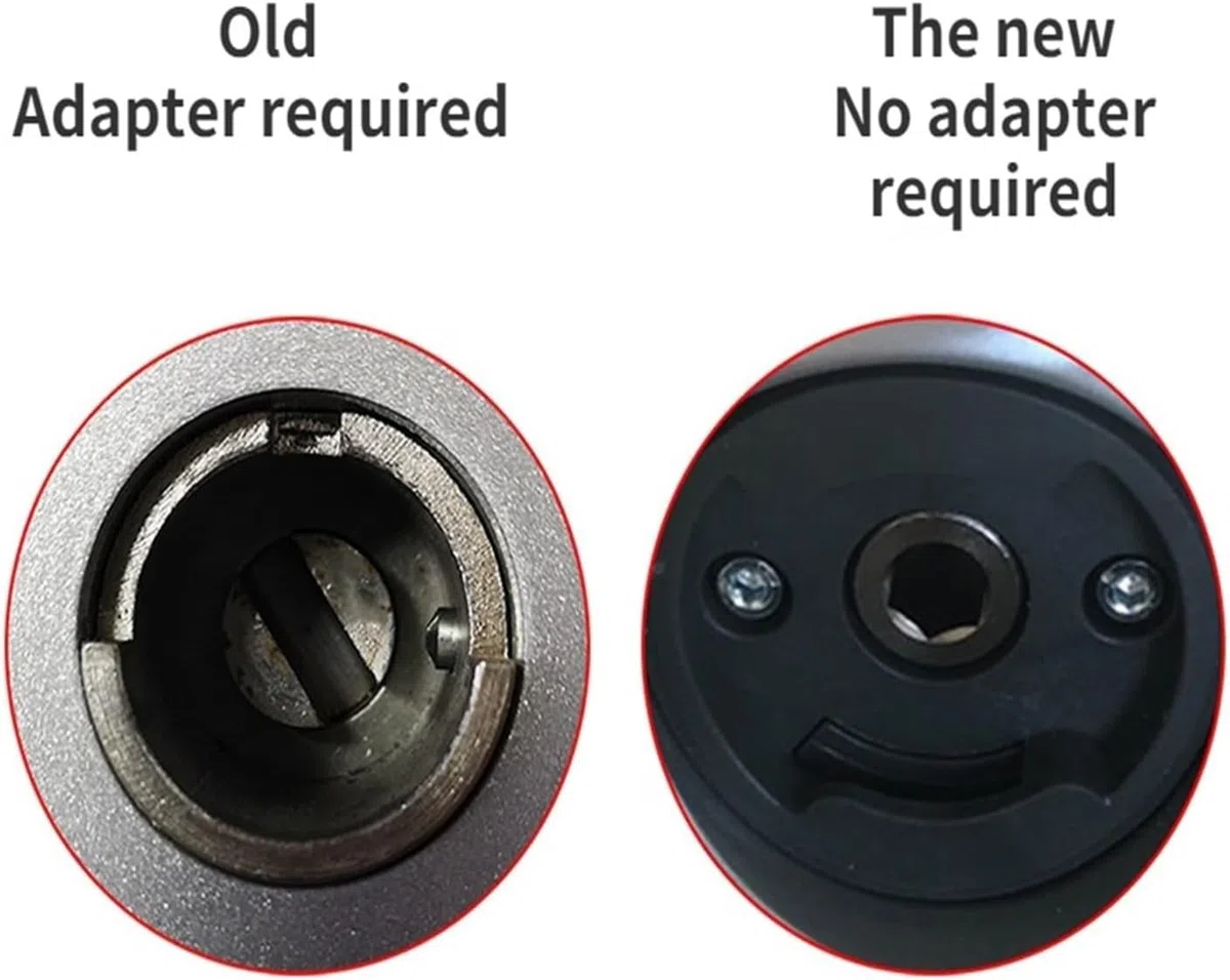 Edelstahl-Adapter für Kenwood Slow Juicers, KAT001ME KAT001 Modell, Silber, 1 Stück