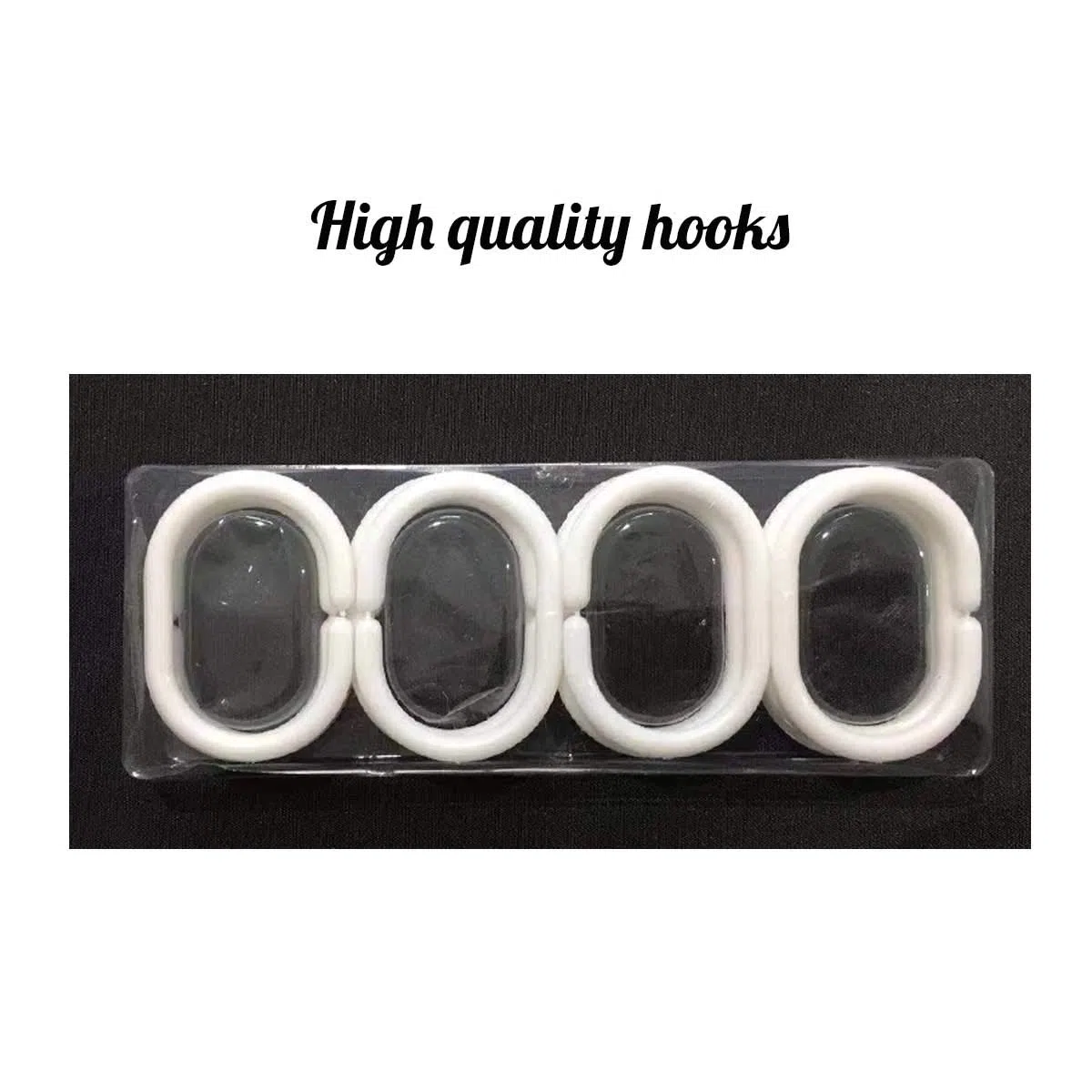 Zengmei Get Naked Duschvorhang-Set, 178 x 177 cm, lustiges Zitat, langlebig, wasserdicht, Polyester, Duschvorhang für Badezimmer, Badedekoration, Stoff + 12 Haken (weiß)