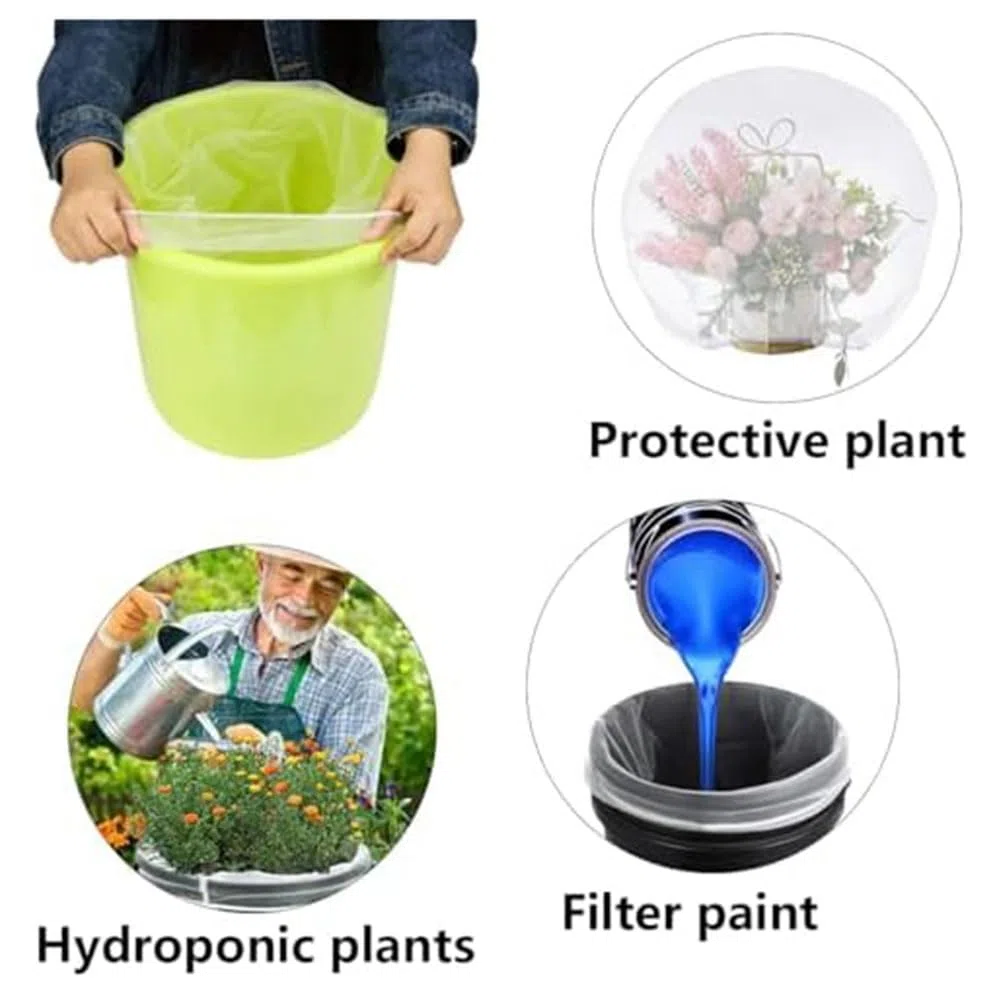 26Er-Pack Farbfilterbeutel, 5 Gallonen Flex-Top-Farbfilterbeutel, Hydroponische Farbfilterbeutel für Farbgartenarbeiten
