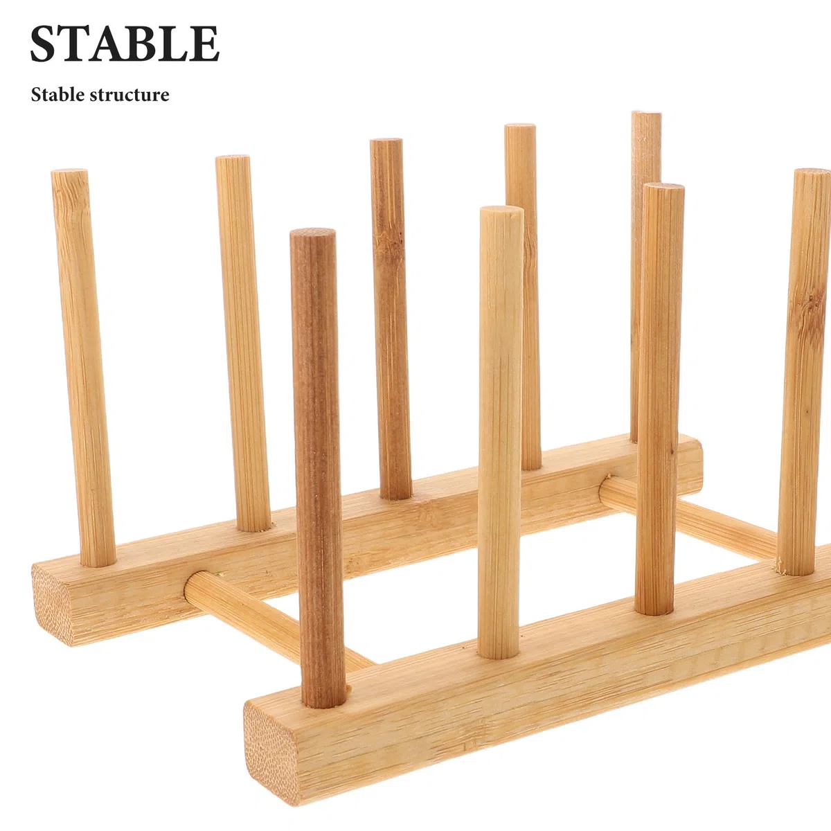 Gatuida 2er-Set Handpuppenhalter aus Holz – Aufbewahrungsständer mit 10 Fächern für Fingerpuppen – Handpuppen-Präsentationsständer für Vitrinen und Aufbewahrungsmöbel