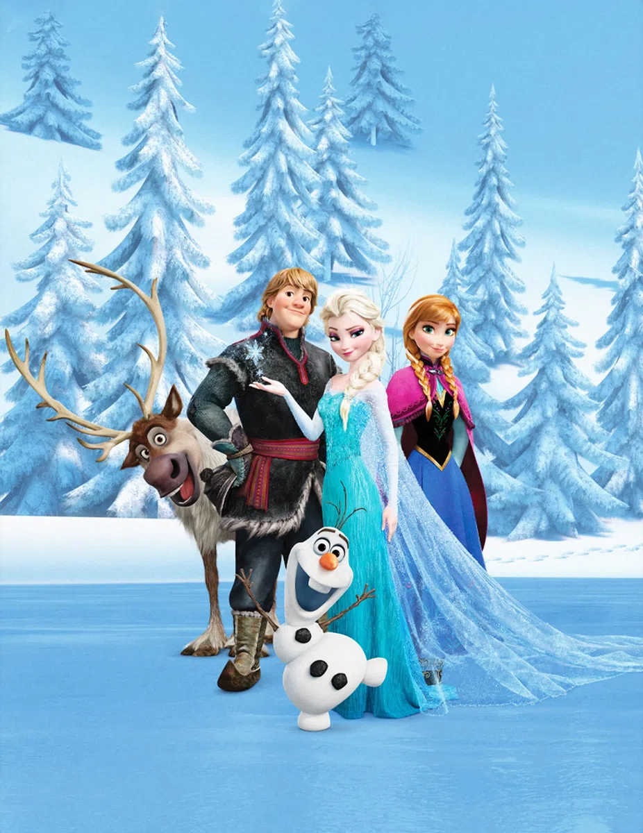 Große Frozen 2 Die Eiskönigin Sven Kuscheldecke 130 x 170 cm super weiche Fleecedecke Wohndecke Sofadecke Disney Anna Elsa Olaf Kristoff Arendelle Völlig unverfroren pass. zur Kinderbettwäsche
