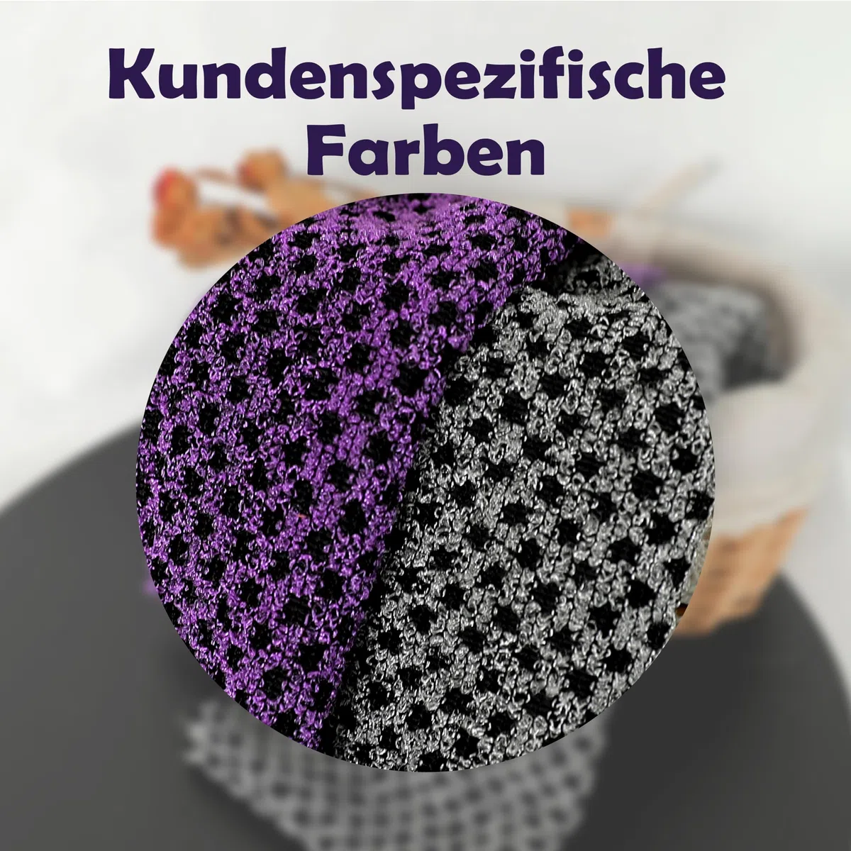 myHomeBody Extra langer Peeling-Waschlappen | Japanischer Waschlappen | 3D-Textur Obsidian and Raisin Dots, 2er-Set mit Bonus-Gesichtsbürste