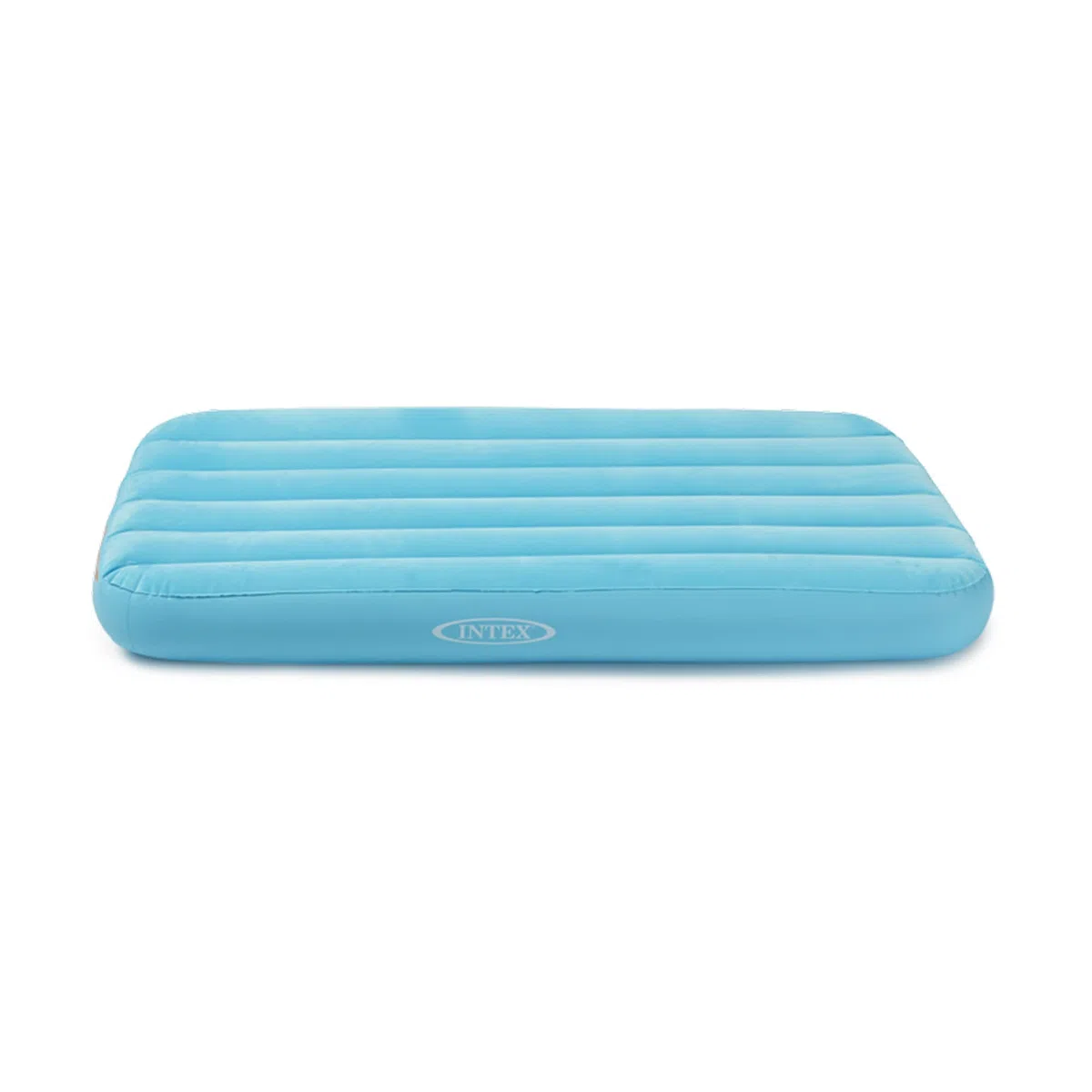 Intex 66803EP Cozy Kidz Aufblasbare Luftmatratze: Fiber-Tech – samtig weiche Oberfläche – Tragetasche im Lieferumfang enthalten – Farbe kann variieren – 87,6 x 157,5 x 17,8 cm
