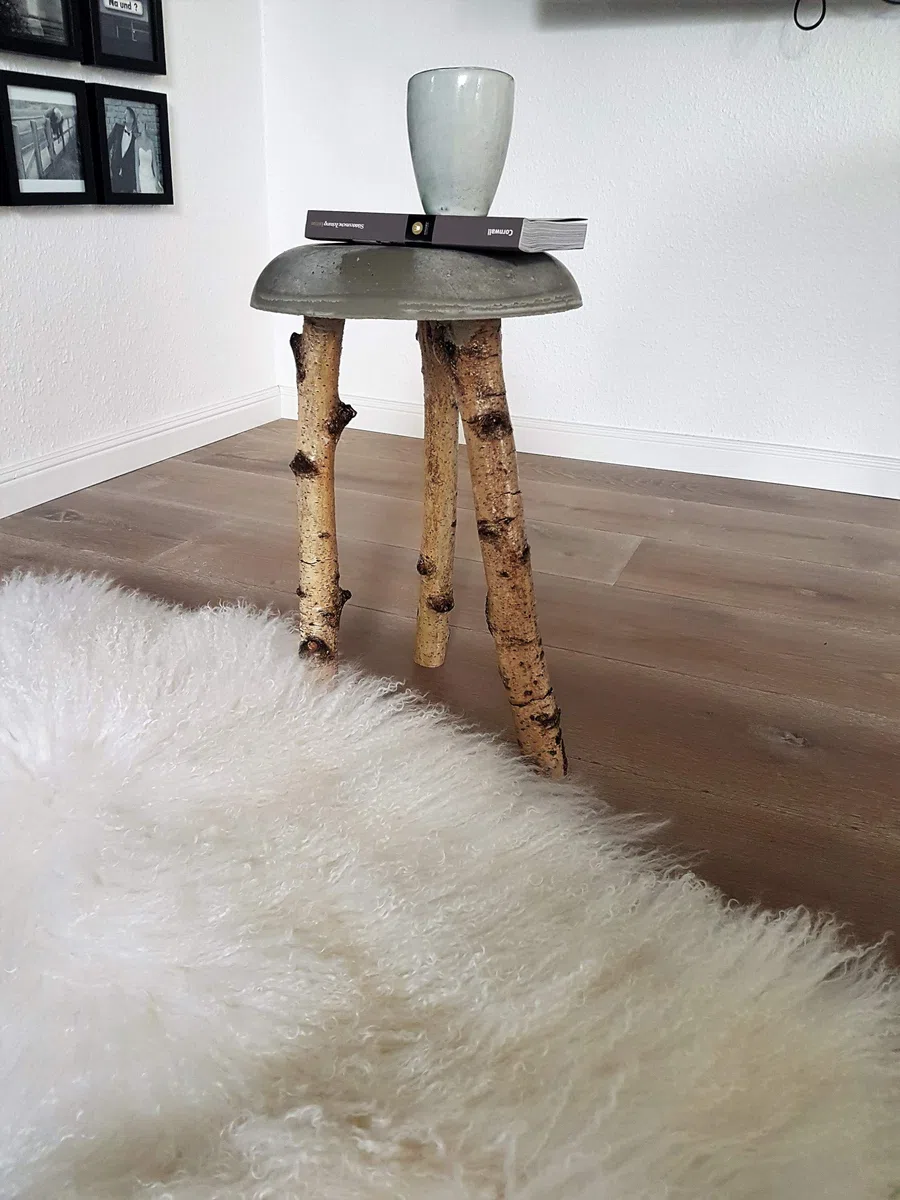 Ultrament Bastel Beton zum gießen| Hochwertige Gießmasse für kreative DIY-Projekte | Feuchtigkeits- & frostbeständig wasserdicht, Beton Gießmasse, Hellgrau, 3,5 Kg