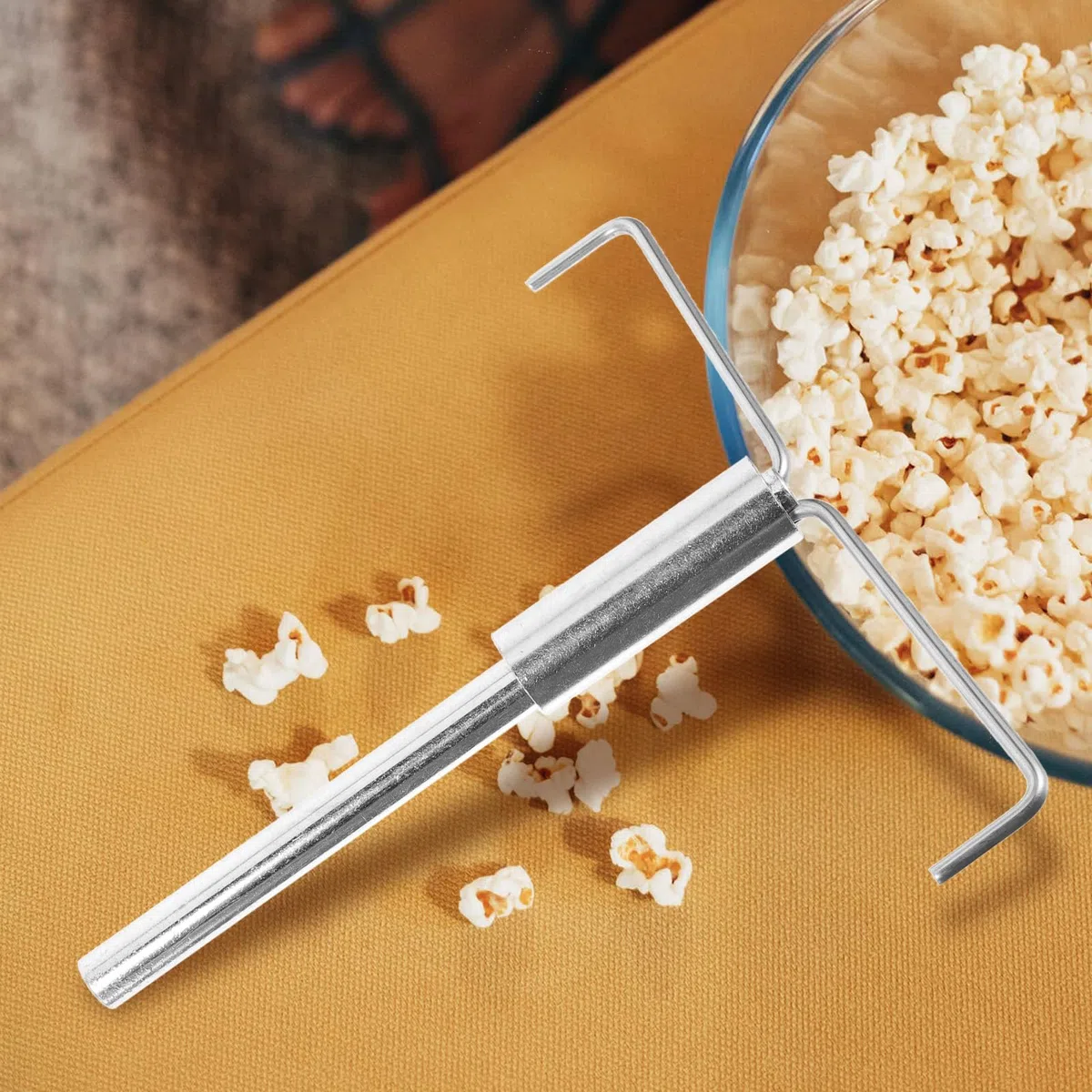 Popcornmaschine Ersatzteile – 1 Satz Popcorn-Mischkopf Rührstäbe Aus Eisen Für Popcornmaschinen, Robuste Konstruktion, Gleichmäßige Popcorn-Verteilung, Zubehör Für Kommerzielle Nutzung