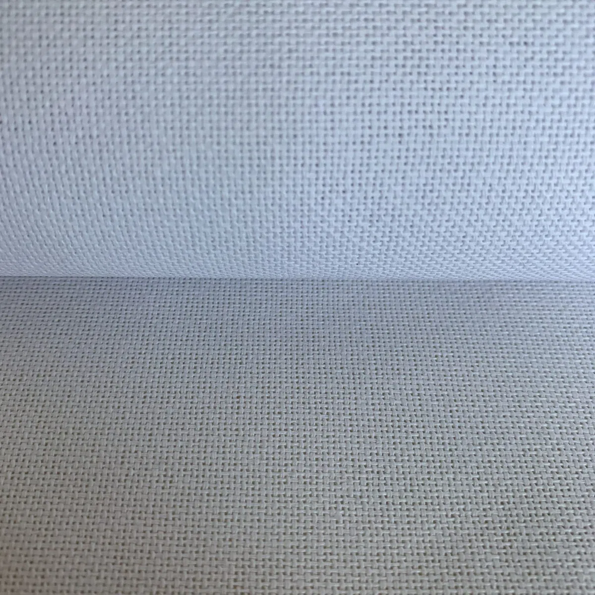 25 Count Evenweave Stickerei Stoff Kreuzstich Stoff, Weiß, 150 x 50cm