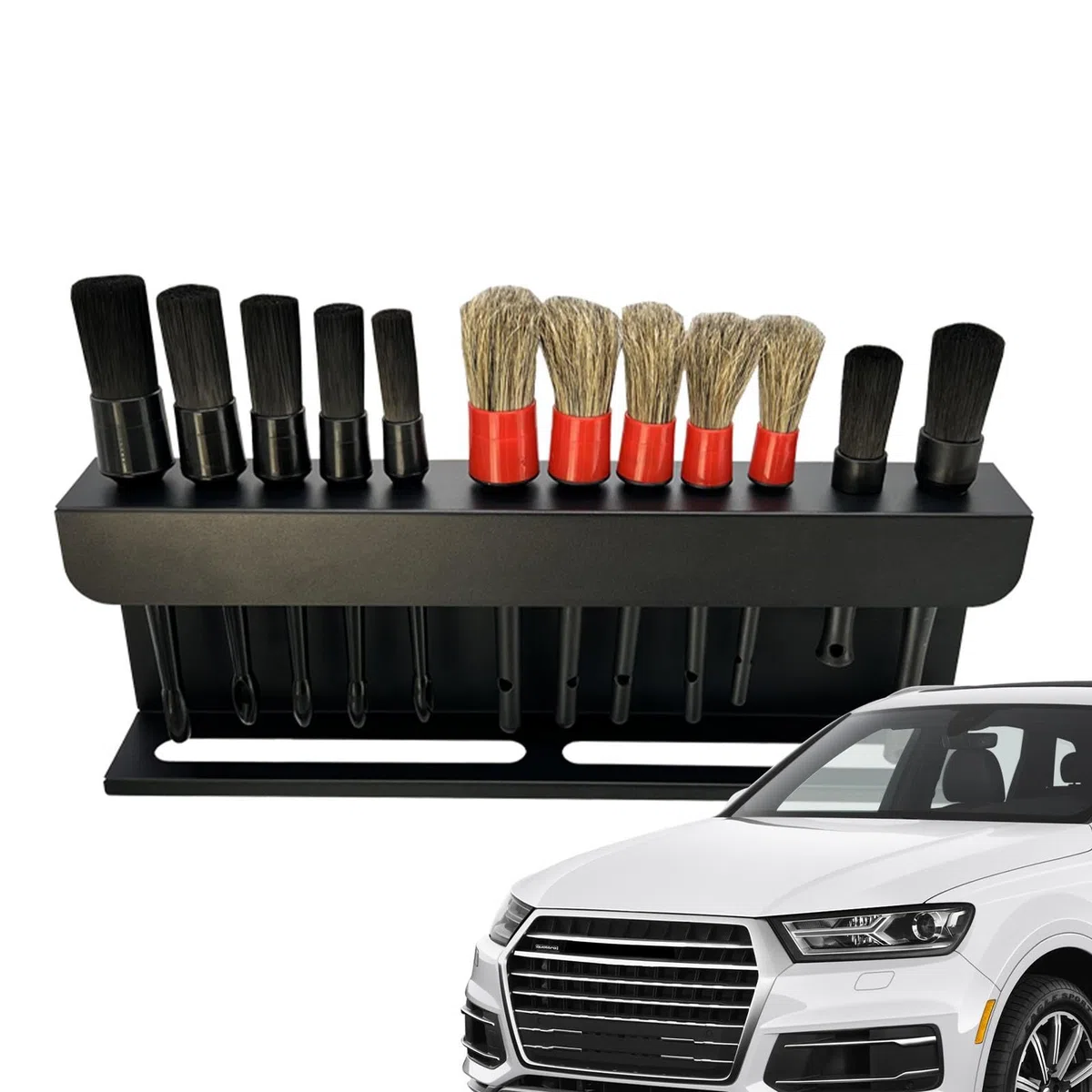 Aufhänger für automatische Reinigungswerkzeuge - Sprühflaschenregal, Reinigungsbürsten-Organizer,Detaillierungswerkzeuge, Zubehör für Wohnzimmer, Garage, Garten, Autowaschanlage, Werkzeugraum
