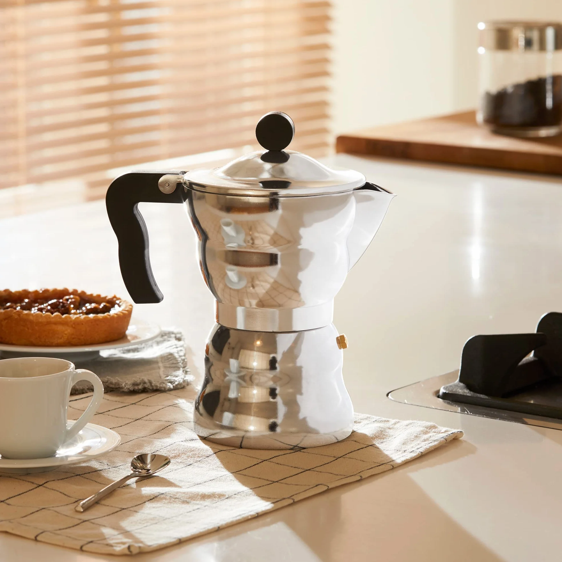 Alessi AAM33/6 Moka Espressokaffeekanne 6Tassen